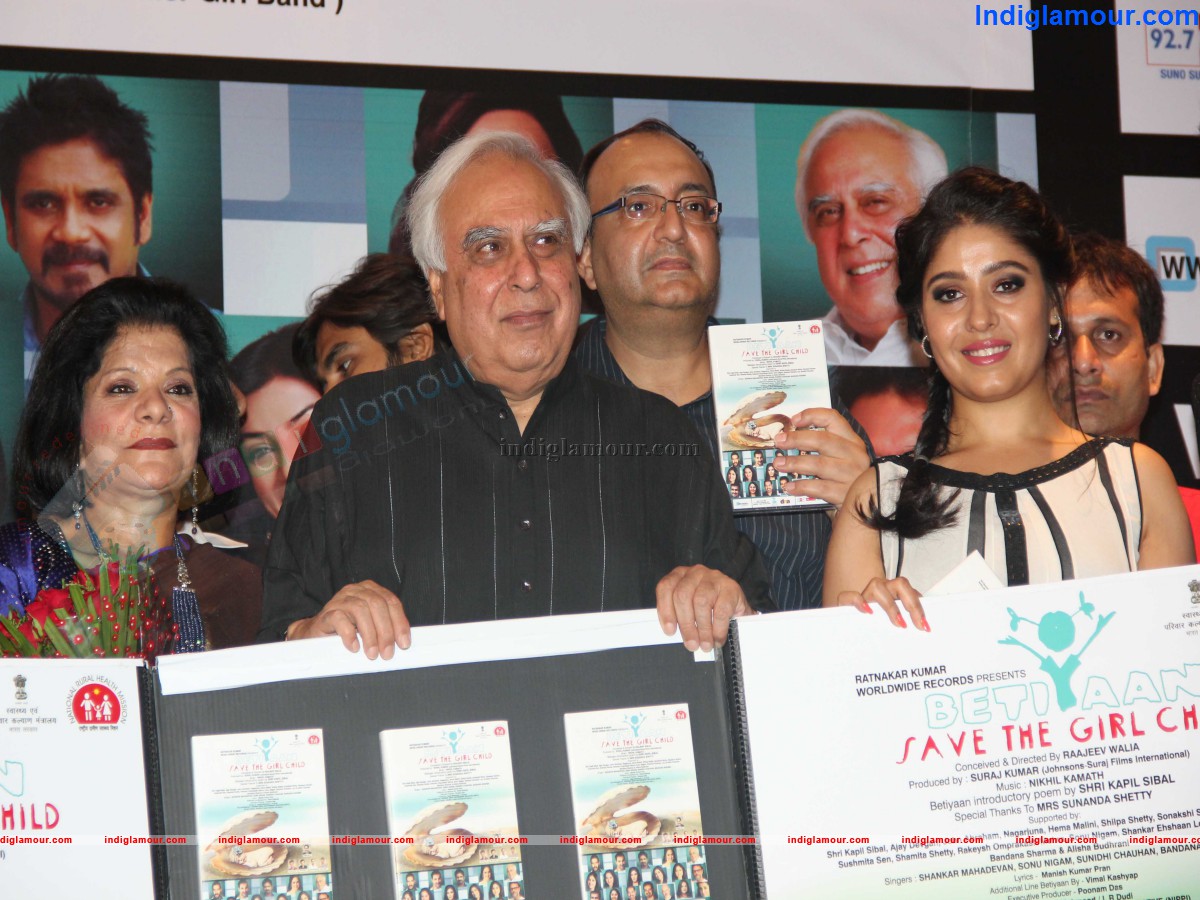 Launch of Betiyaan a Song to Save The Girl Child Event hd photo
