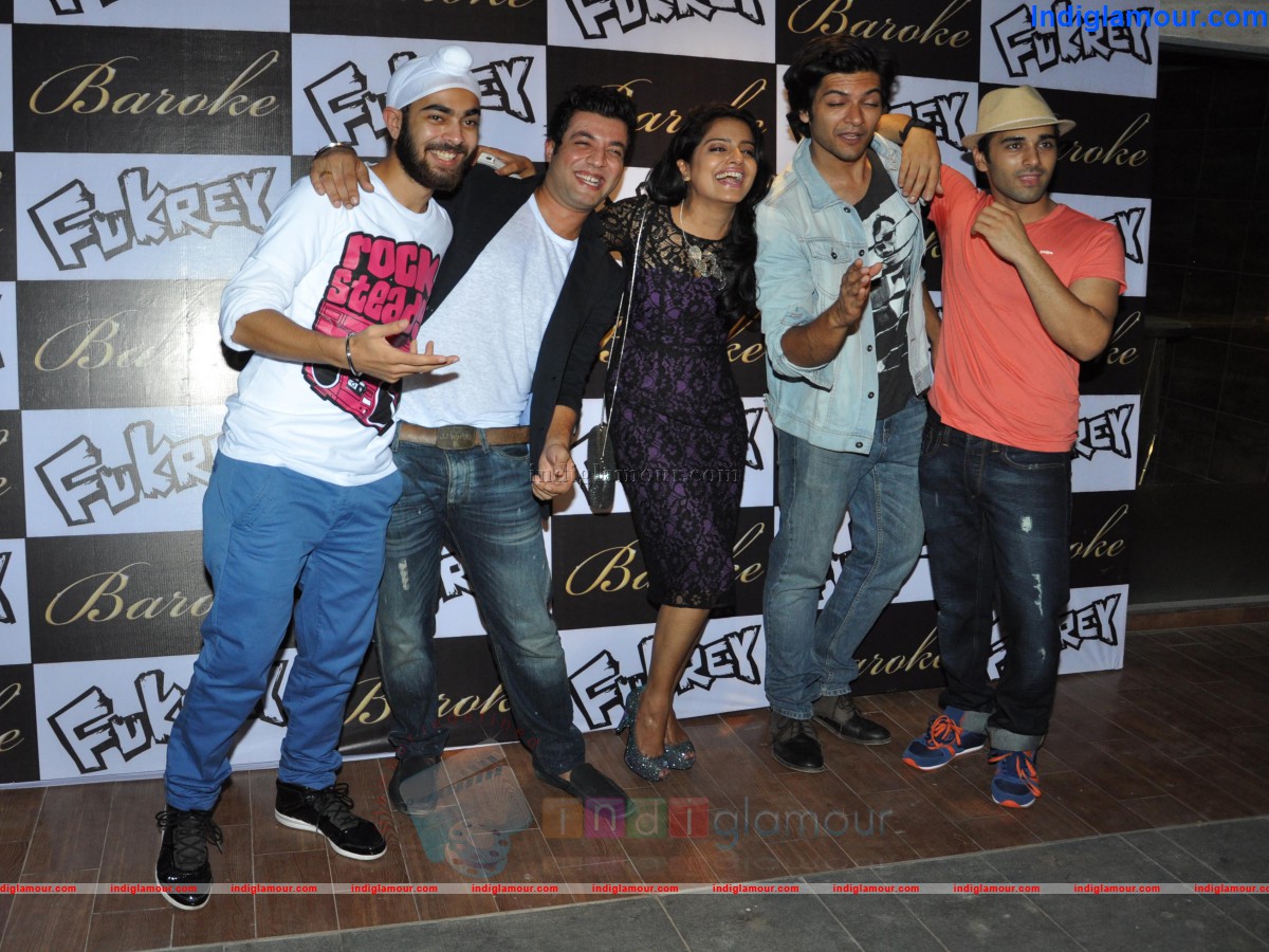 Promotion of Film Fukrey Event hd photo
