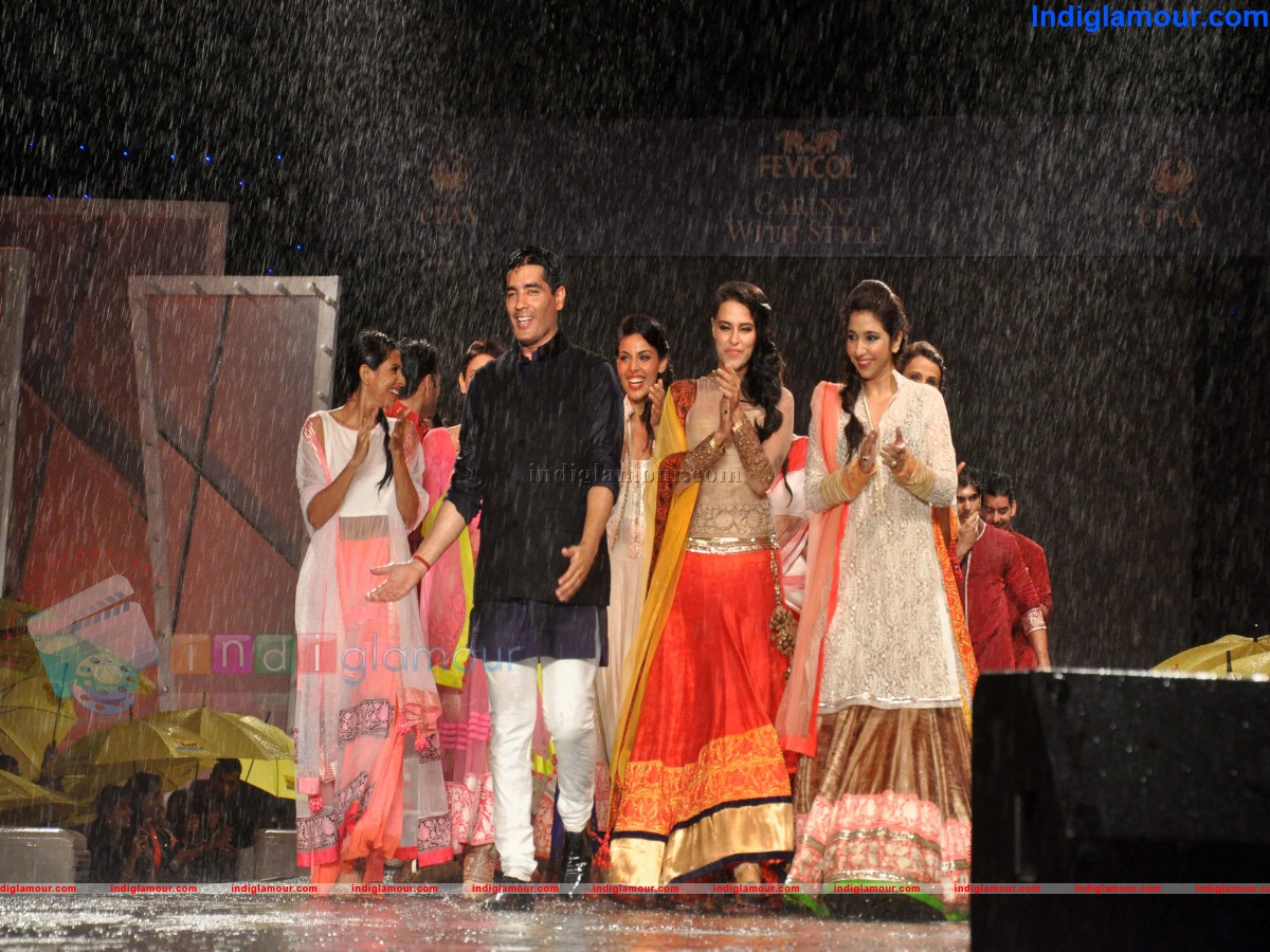 Shina N C and Manish Malhotras Collection for CPAA Fashion Show Event hd photo