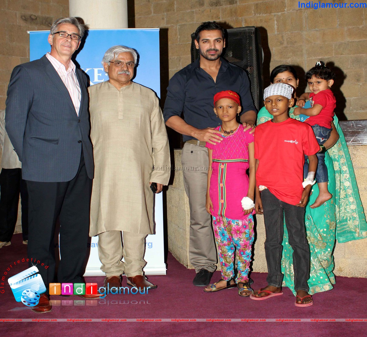 John Abraham Celebrate World Wish Day Event hd photo