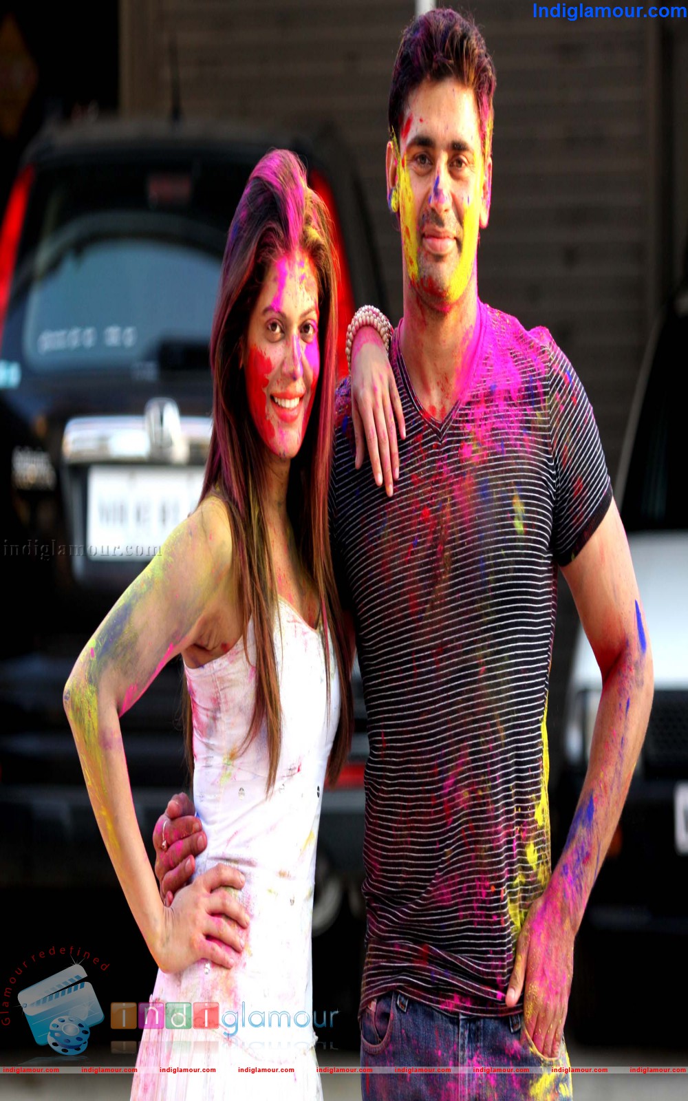 Actors Play Dry And Safe Holi Event hd photo