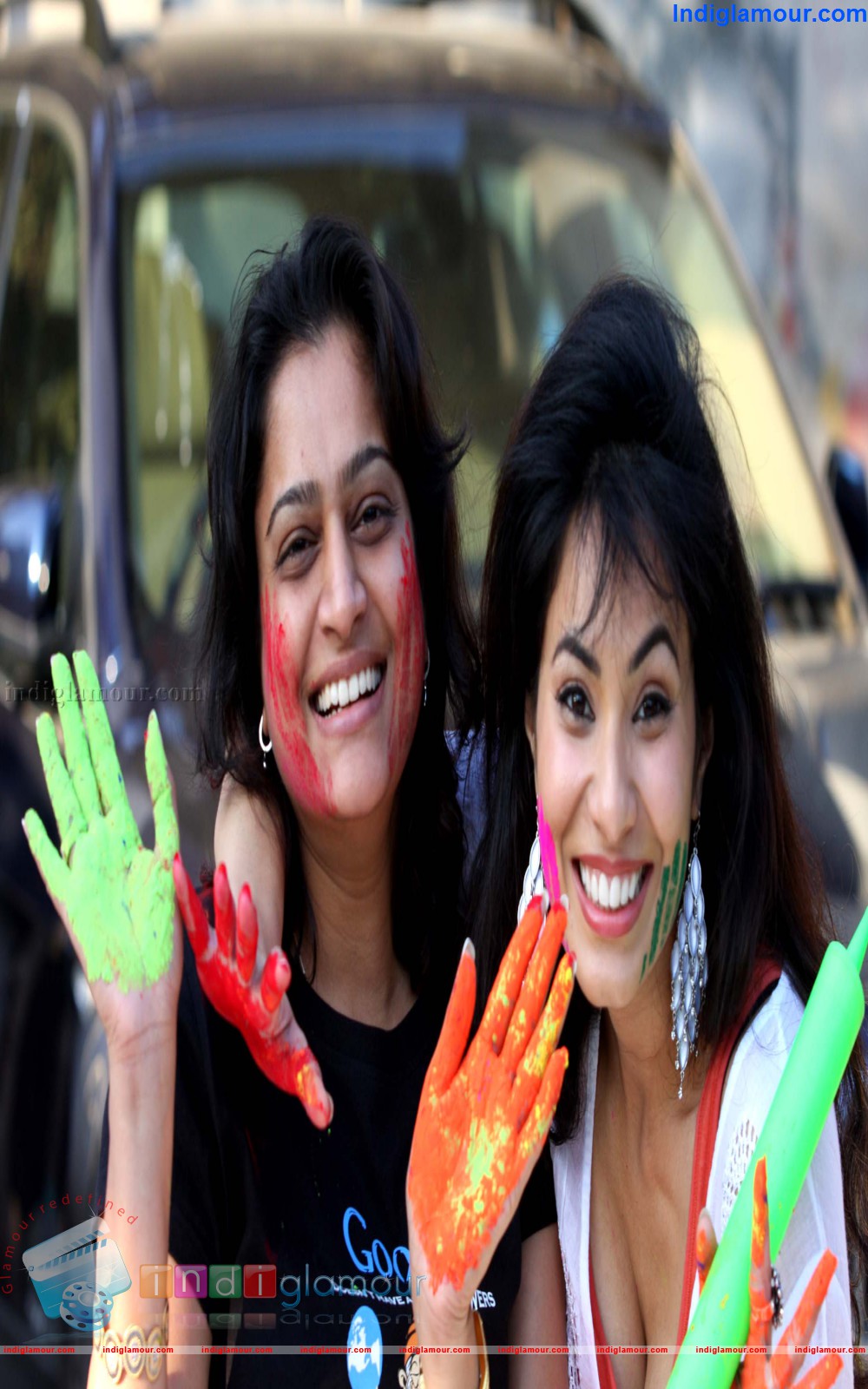 Actors Play Dry And Safe Holi Event hd photo