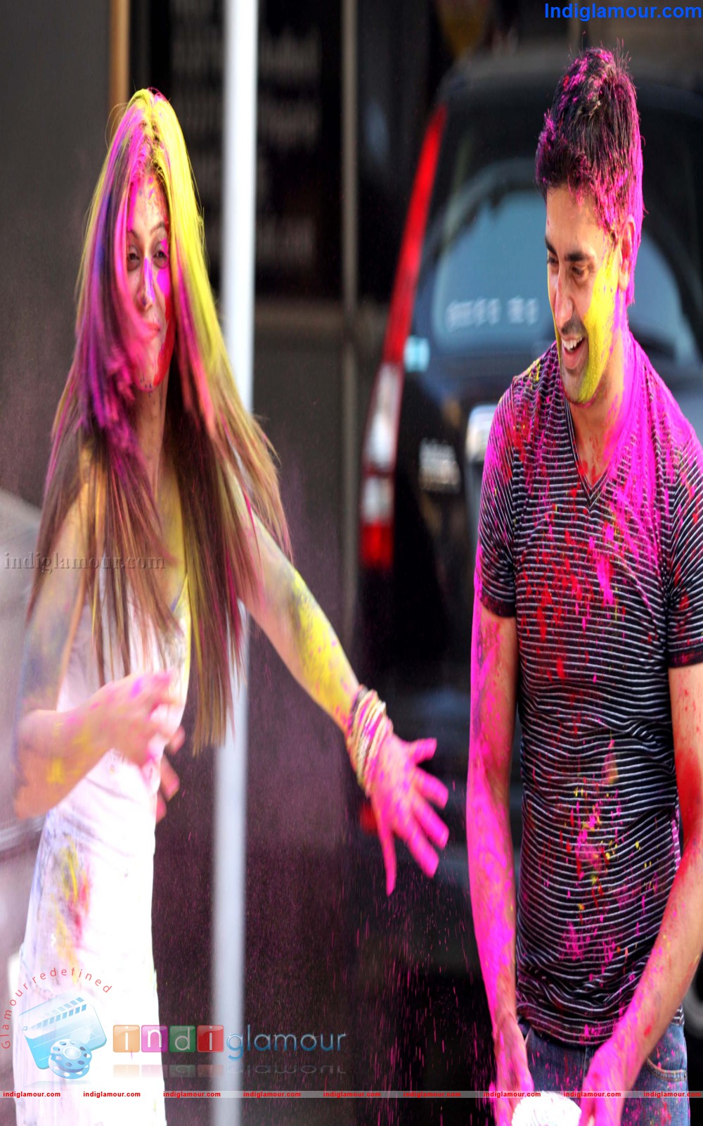 Actors Play Dry And Safe Holi Event hd photo