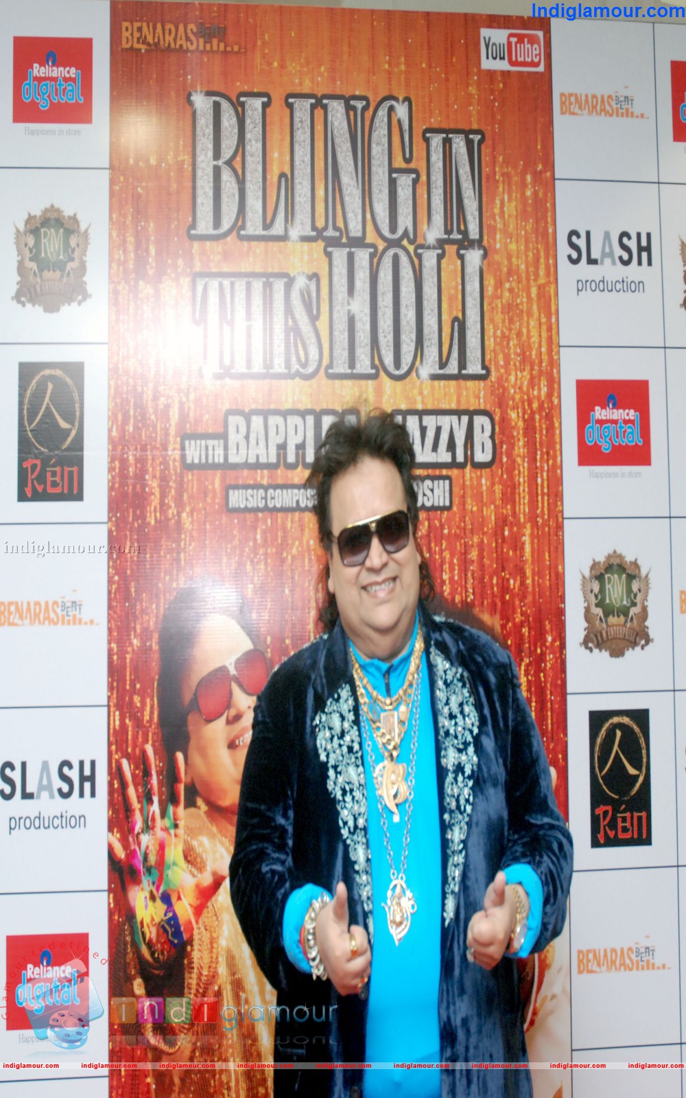 Bappi Lahiri and Jazzy B LLatest Music Video The Holly War Event hd photo
