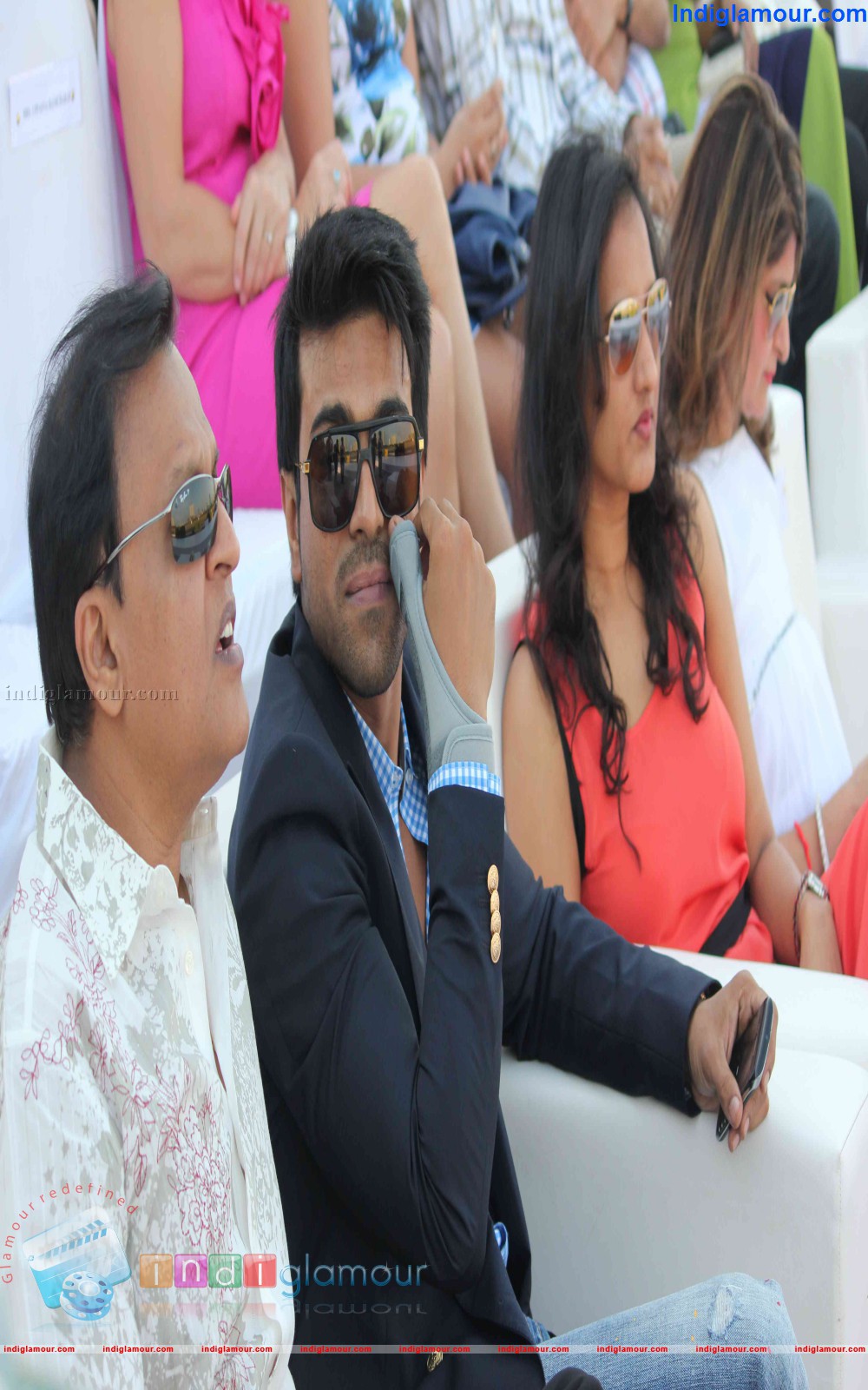 Actor Ram Charan Teja Spotted at Porsche Southern Command Polo Cup Event hd photo