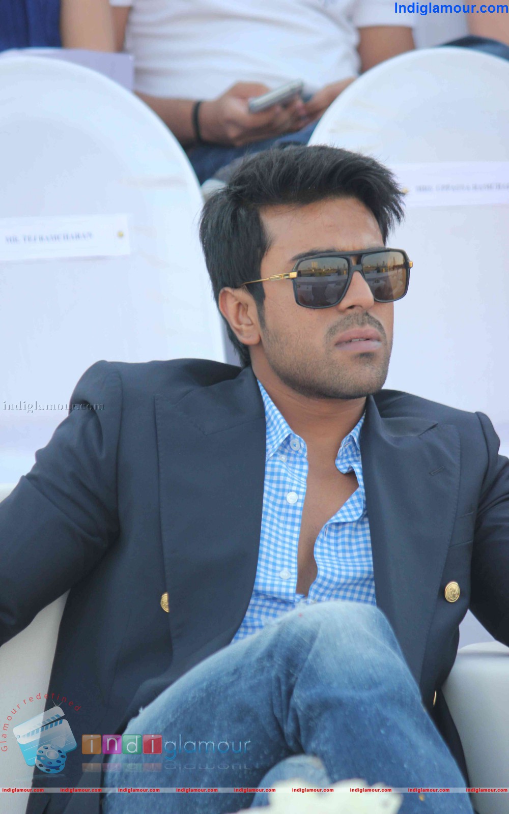 Actor Ram Charan Teja Spotted at Porsche Southern Command Polo Cup Event hd photo