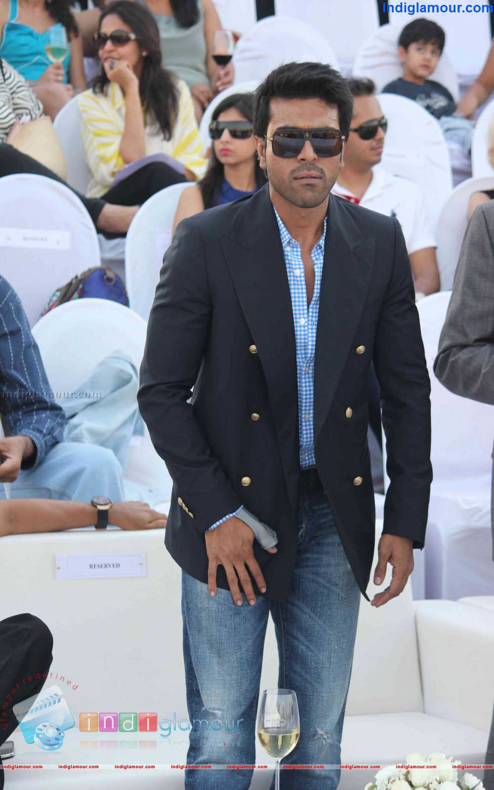 Actor Ram Charan Teja Spotted at Porsche Southern Command Polo Cup Event hd photo