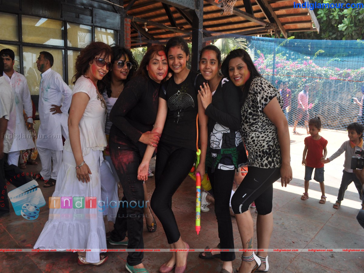 Yuva Tiger Entertainments Holi Celebration Event hd photo
