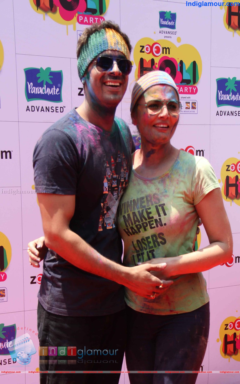 Zoom Holi Party Event hd photo