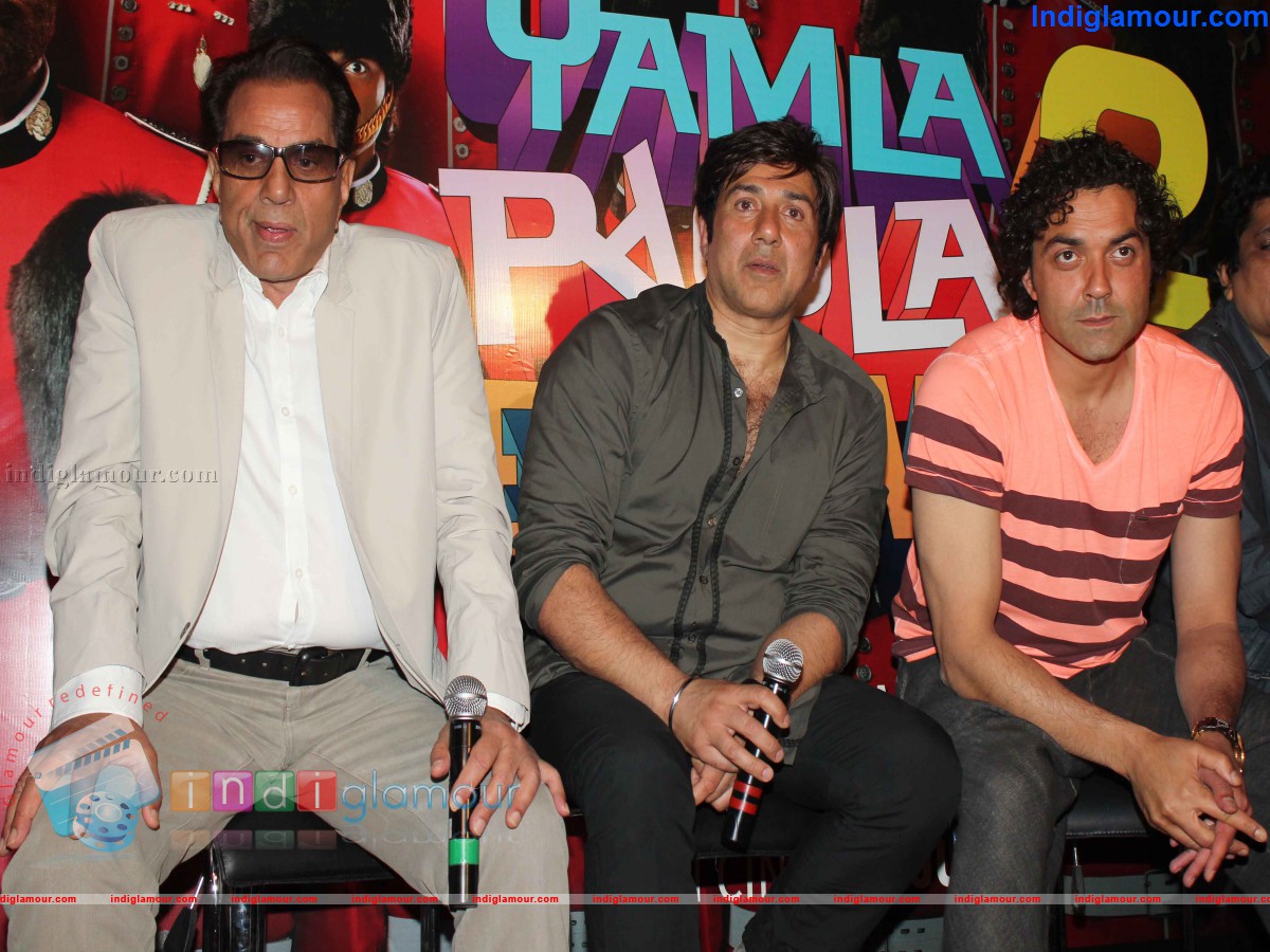 Theatrical Trailor Launch of Yamla Pagla Deewna Event hd photo
