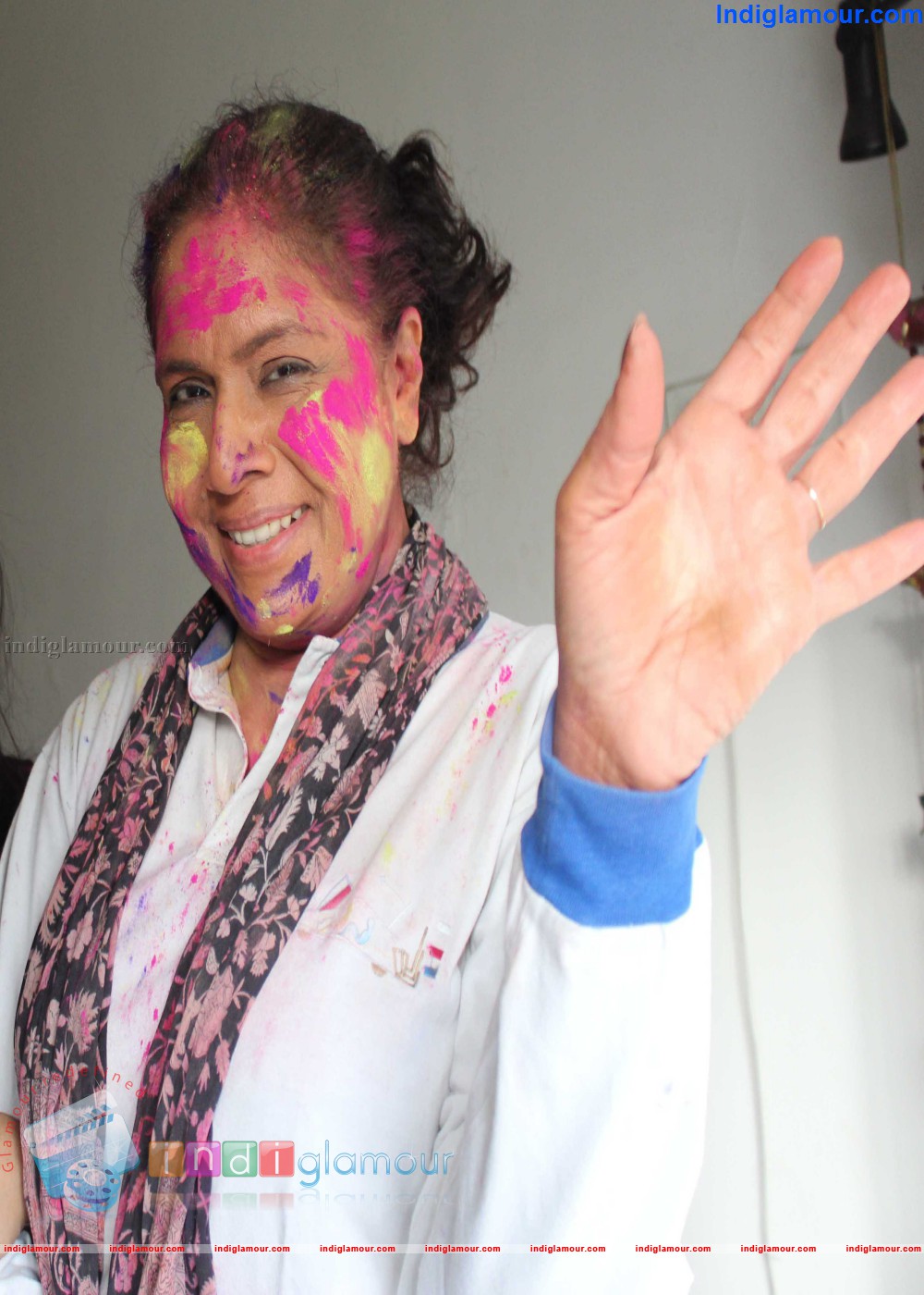 Rama Vij Celebrates Holi Event hd photo