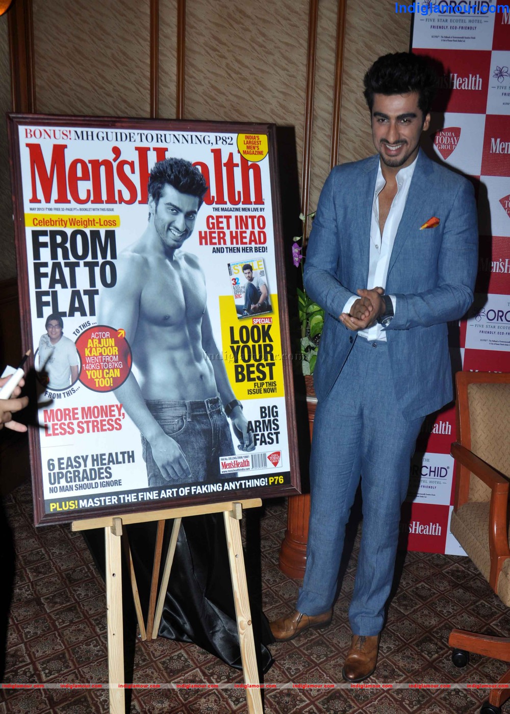 Arjun Kapoor Unveils Latest Issue of Mens Health Event hd photo
