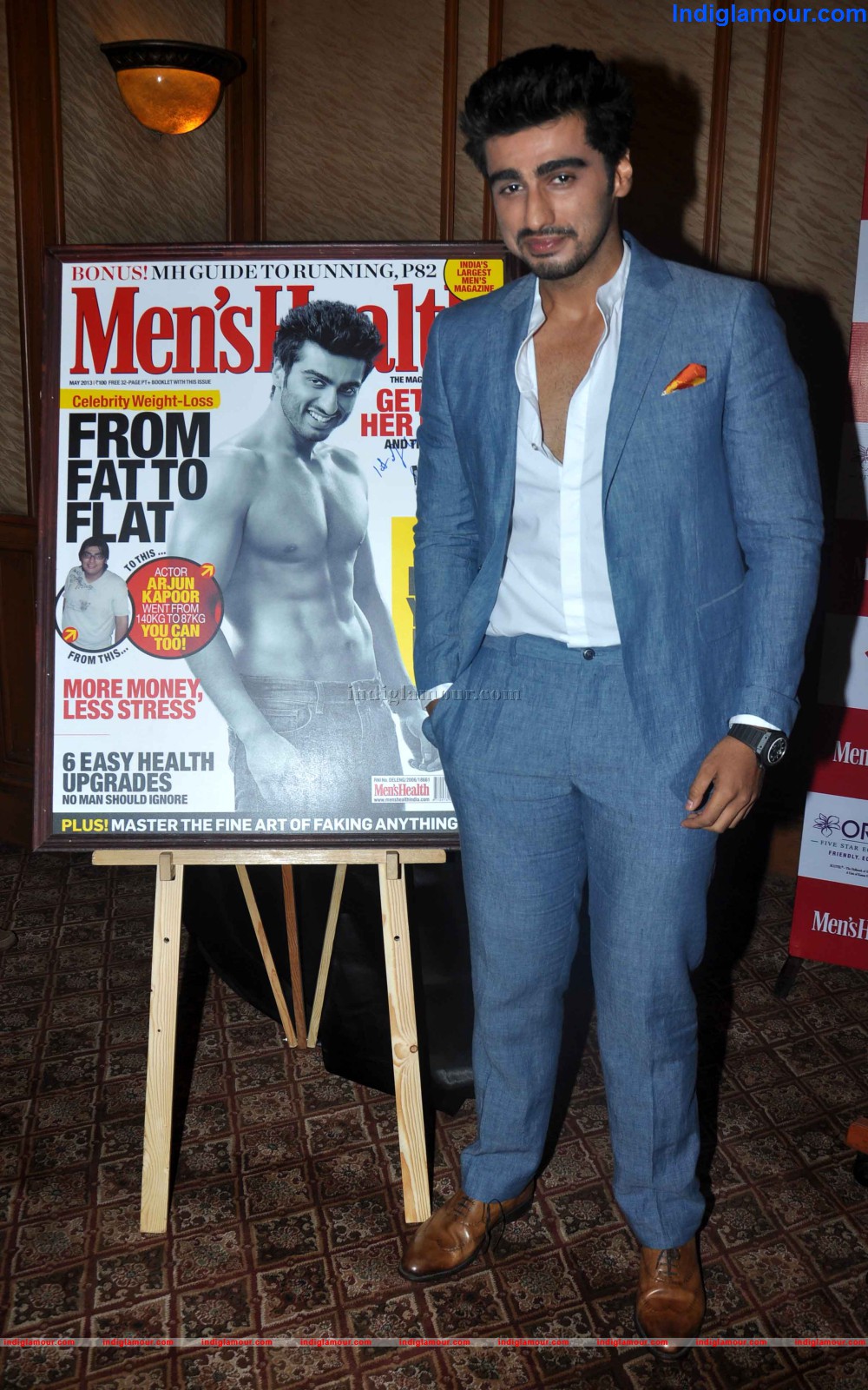 Arjun Kapoor Unveils Latest Issue of Mens Health Event hd photo