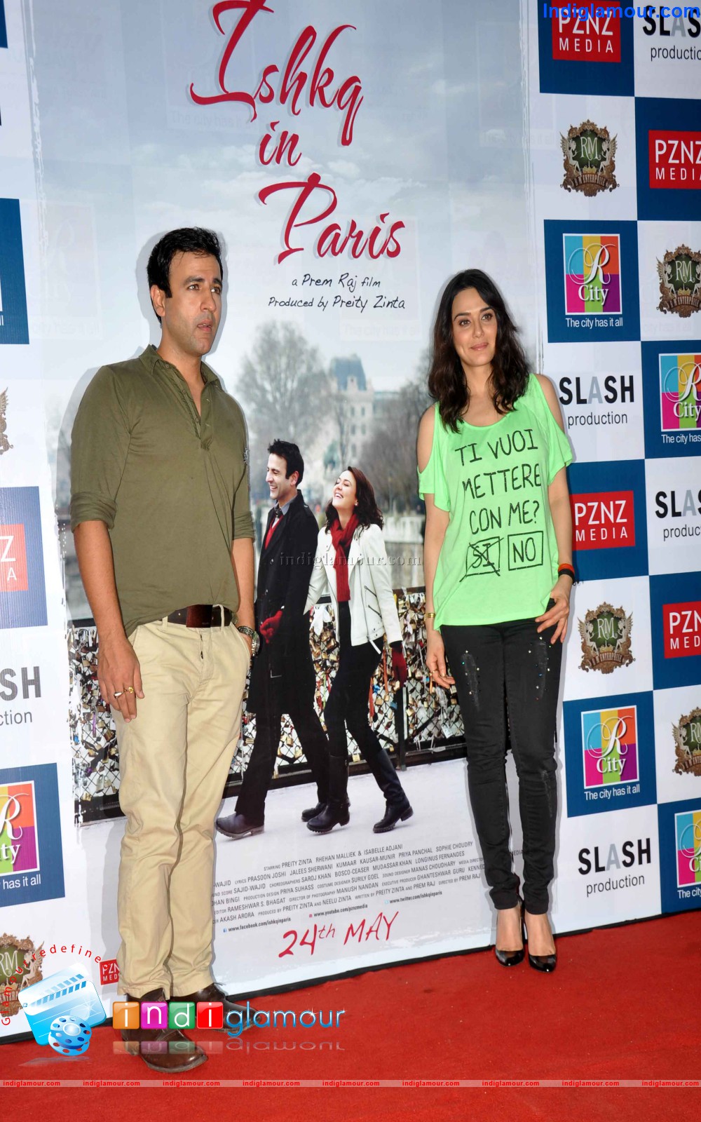 Promotion of Film Ishkq in Paris Event hd photo