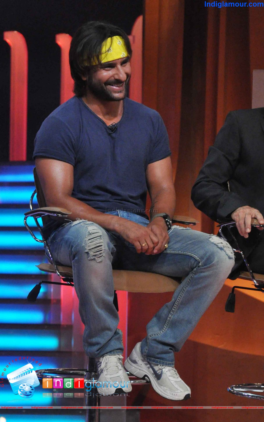 Saif Ali Khan on The Sets of Extra Innings T20 IPL 2013 Event hd photo