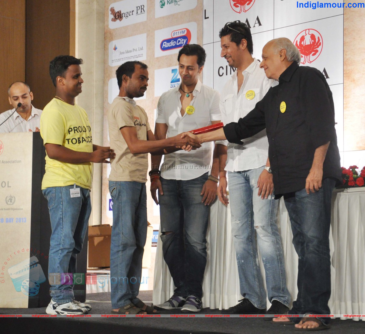Celebs Supports World Tubacco Day Event hd photo