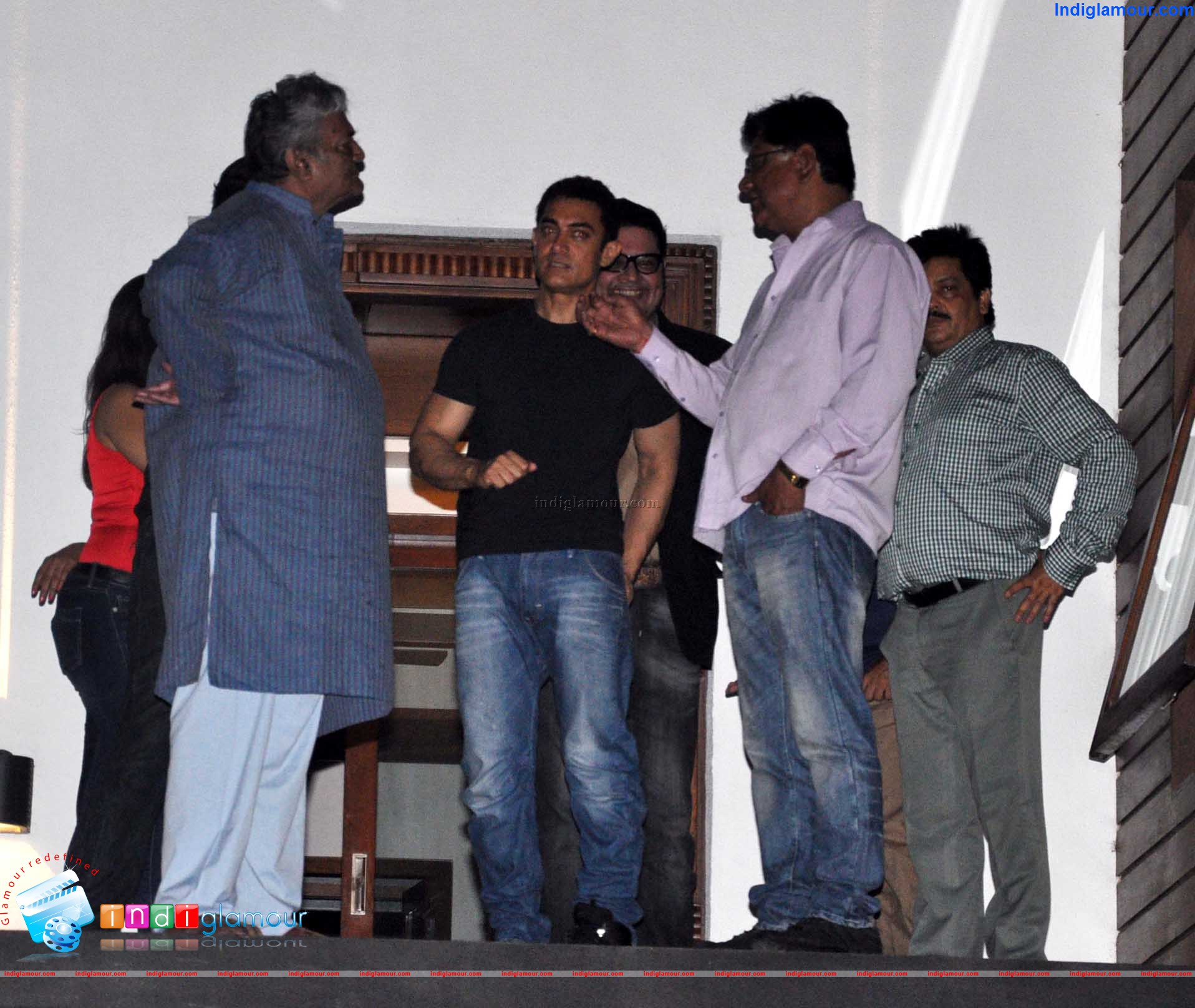 Aamir Hosted a Party for His 25 Years of Completion in Indian Cinema Event hd photo