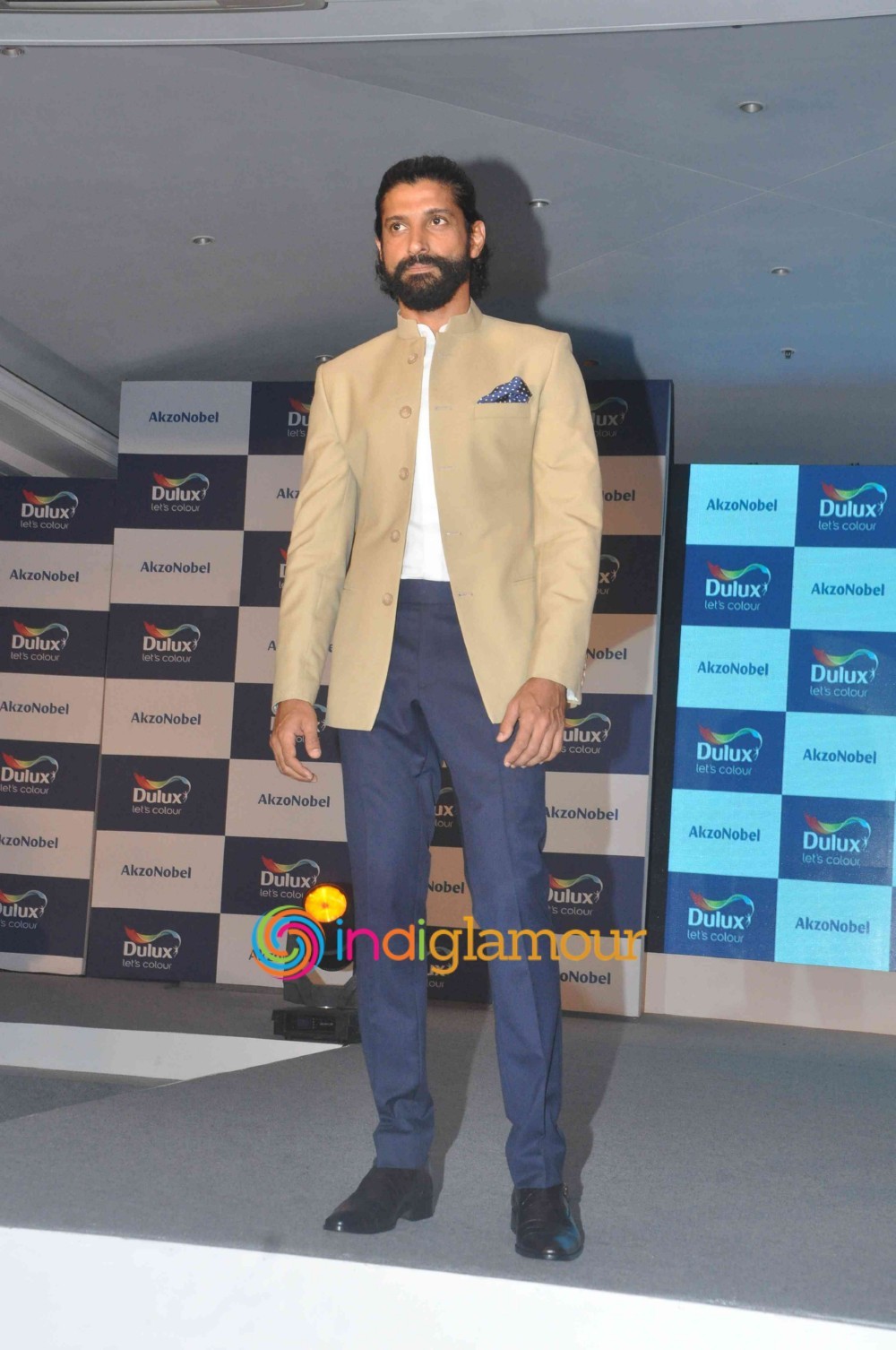 Farhan Akhtar And Shraddha Kapoor At The Launch Of Dulux's Colour Of The Year 2016 Event hd photo