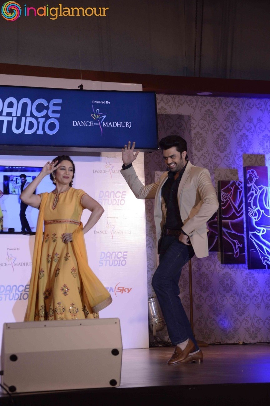 Madhuri Dixit at Tata Sky launches Dance Studio Event Stills Event hd photo