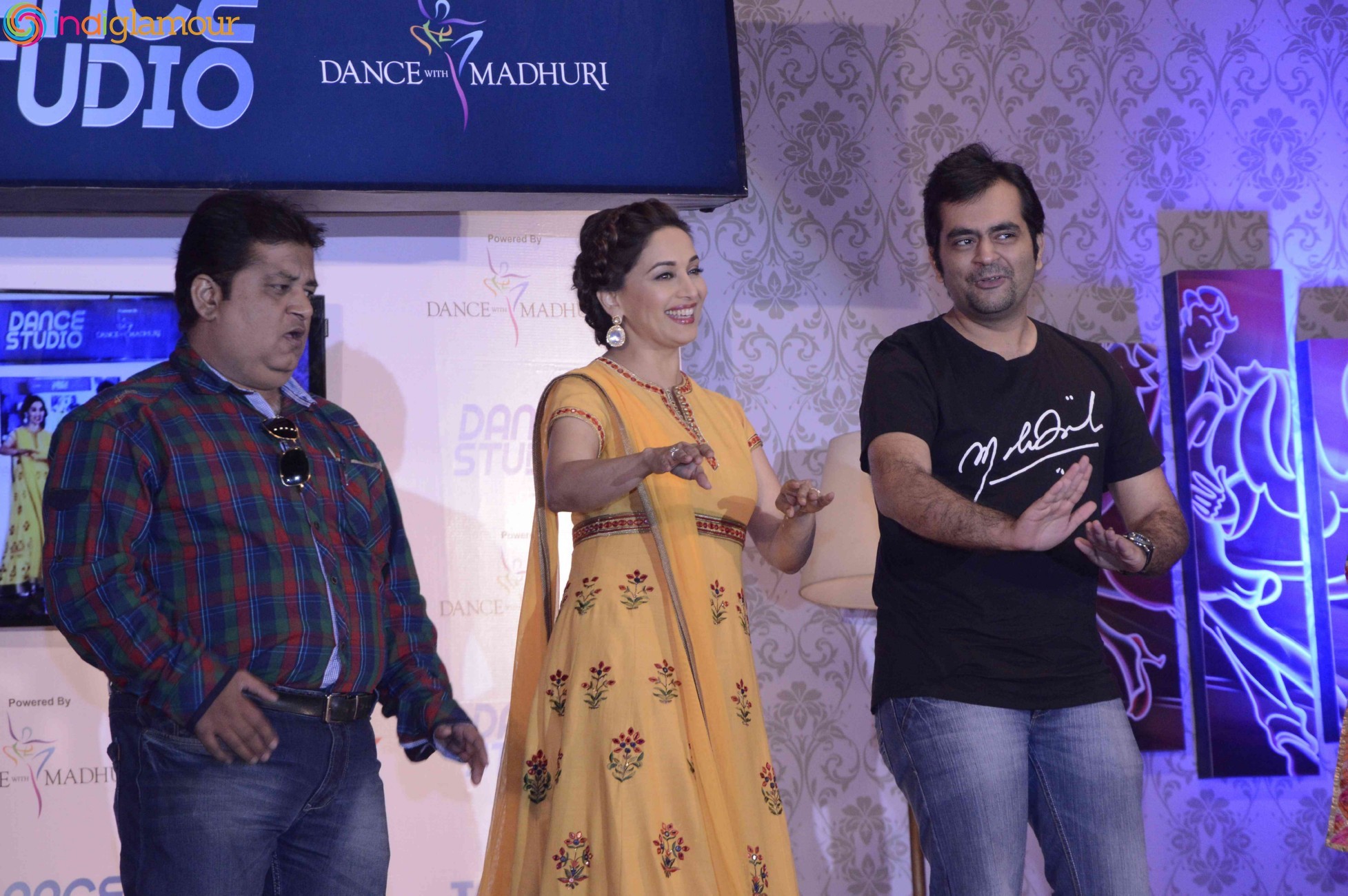 Madhuri Dixit at Tata Sky launches Dance Studio Event Stills Event hd photo