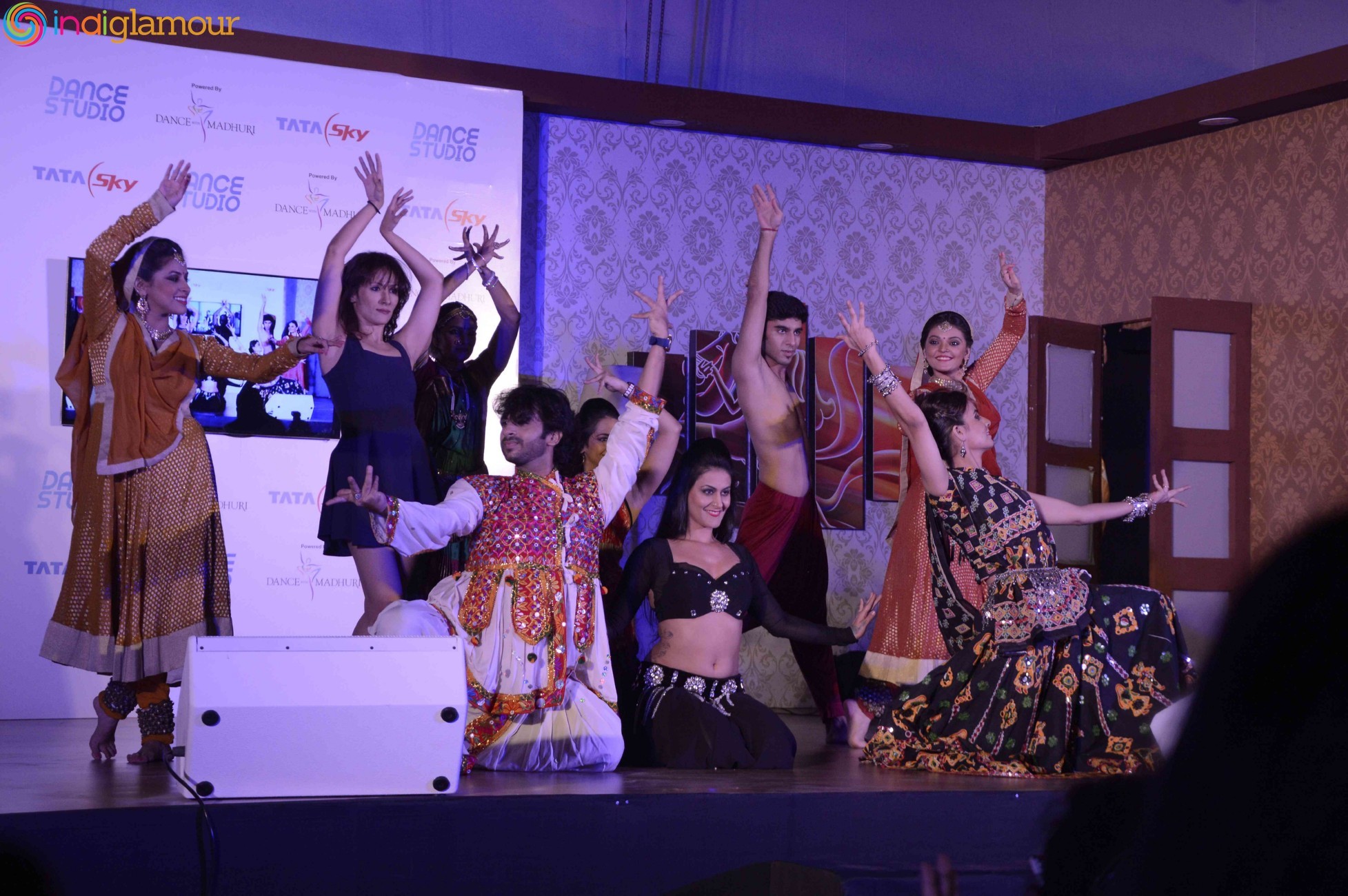 Madhuri Dixit at Tata Sky launches Dance Studio Event Stills Event hd photo