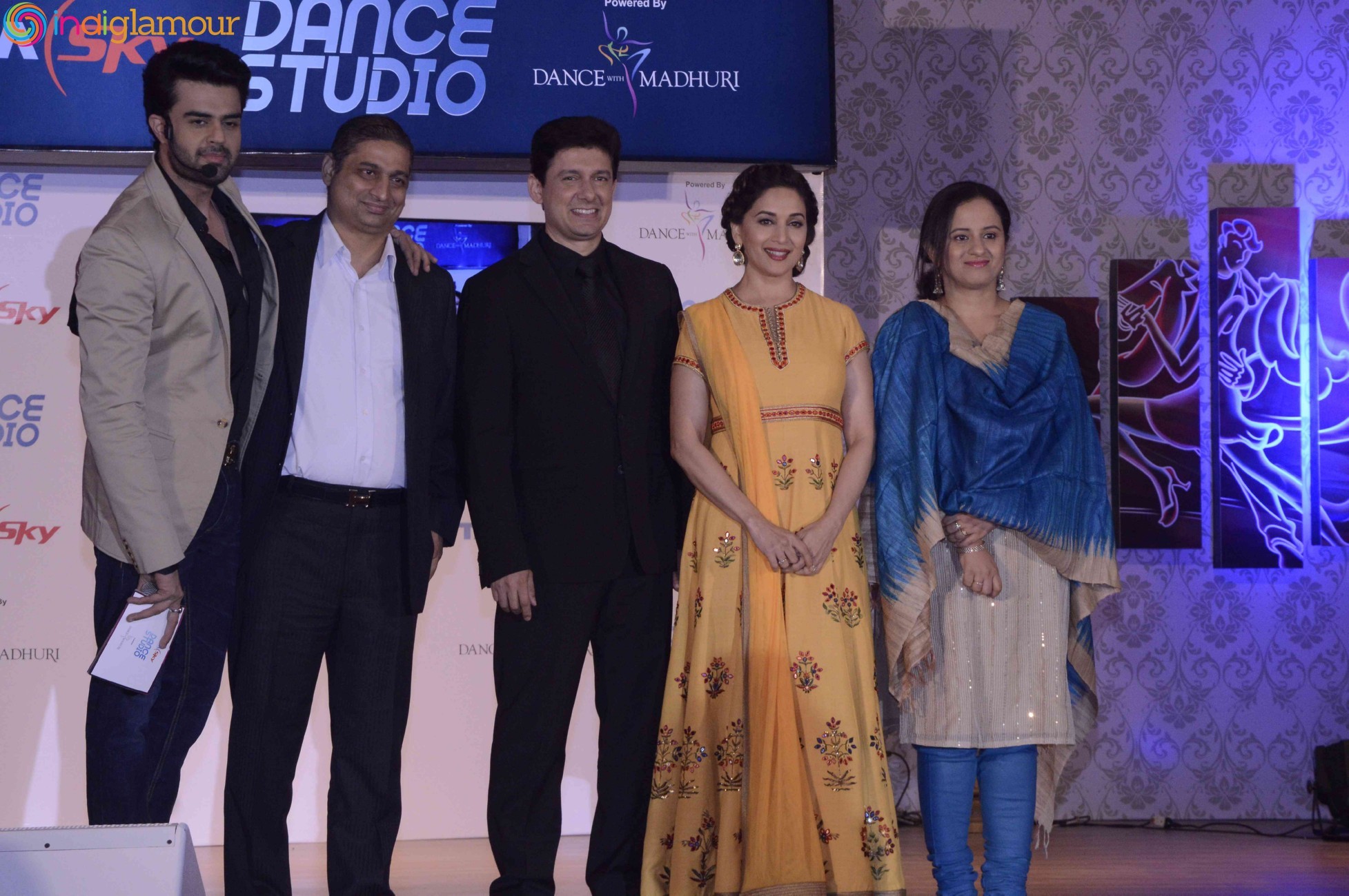 Madhuri Dixit at Tata Sky launches Dance Studio Event Stills Event hd photo