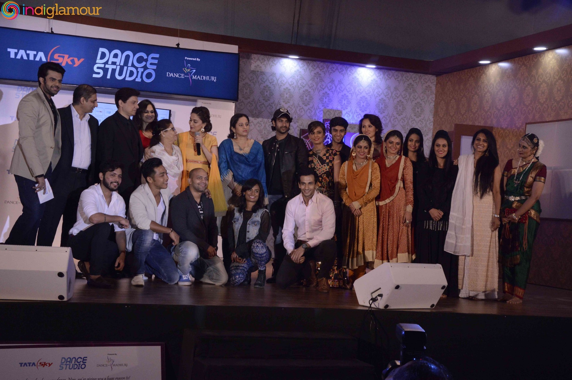 Madhuri Dixit at Tata Sky launches Dance Studio Event Stills Event hd photo
