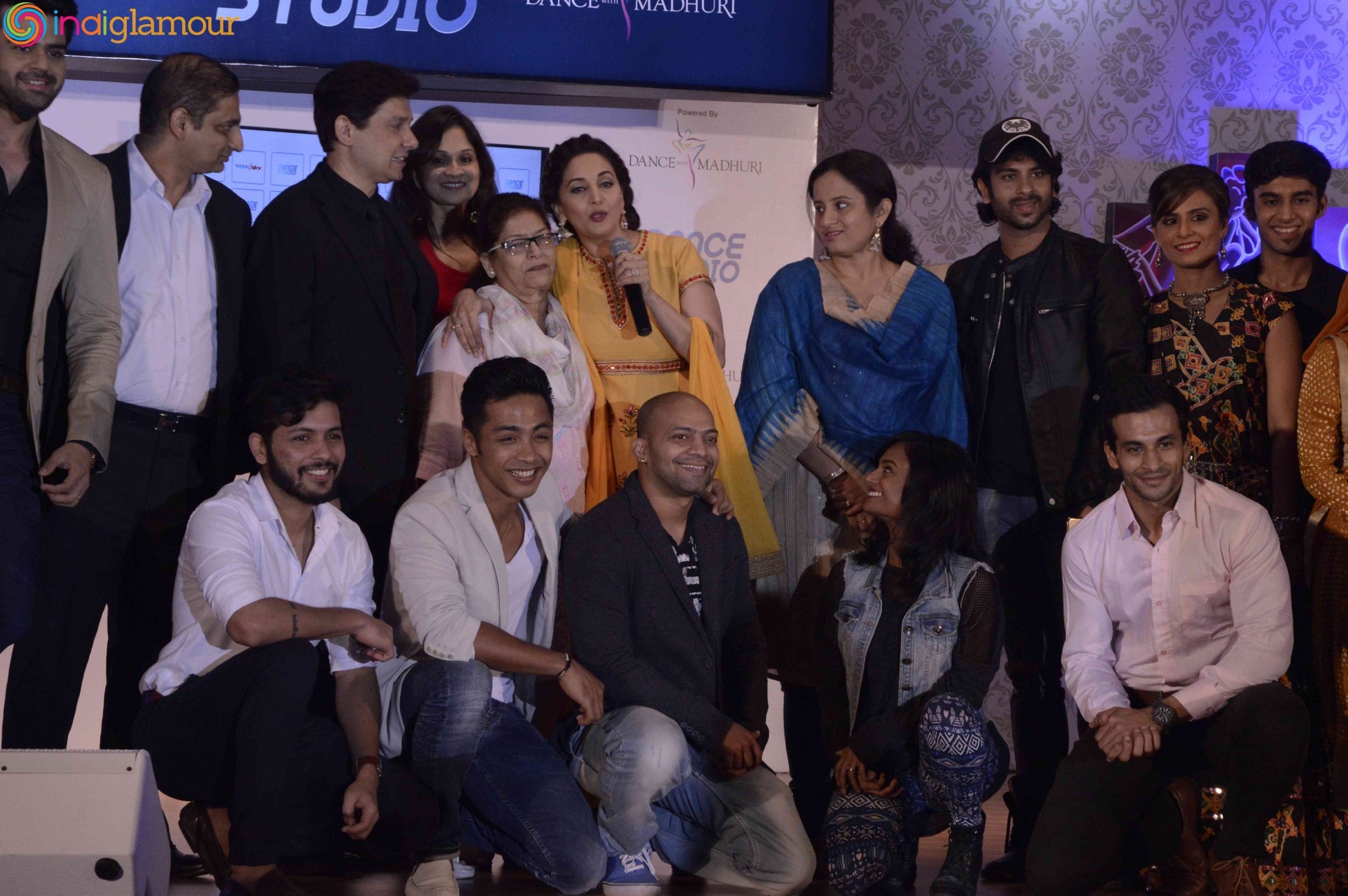 Madhuri Dixit at Tata Sky launches Dance Studio Event Stills Event hd photo