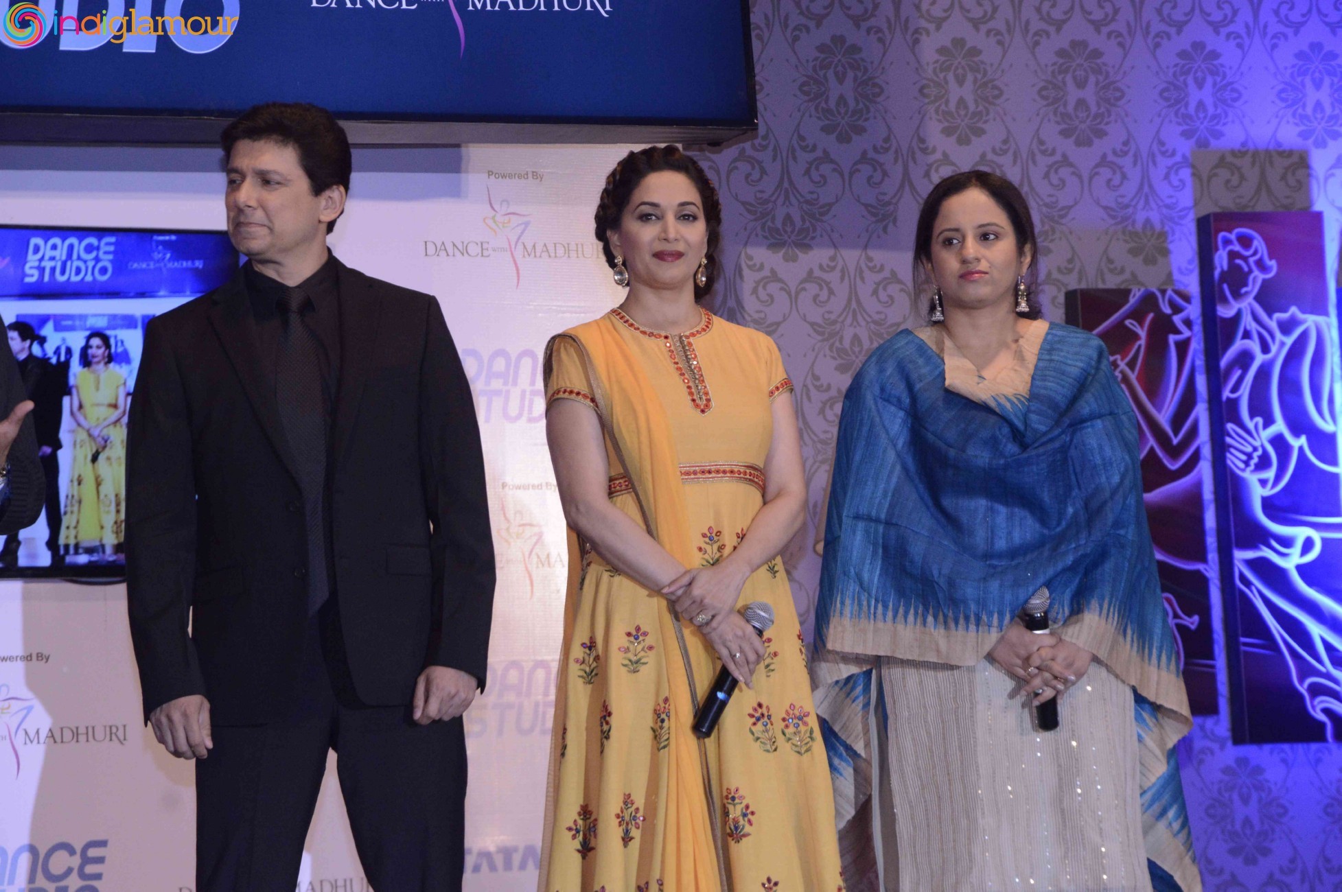 Madhuri Dixit at Tata Sky launches Dance Studio Event Stills Event hd photo