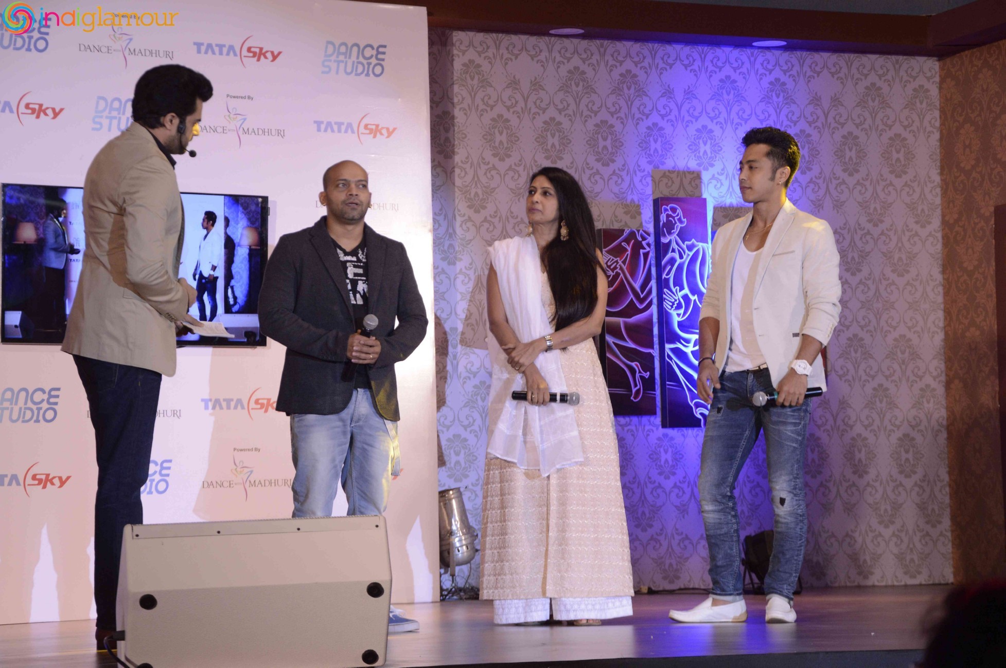 Madhuri Dixit at Tata Sky launches Dance Studio Event Stills Event hd photo