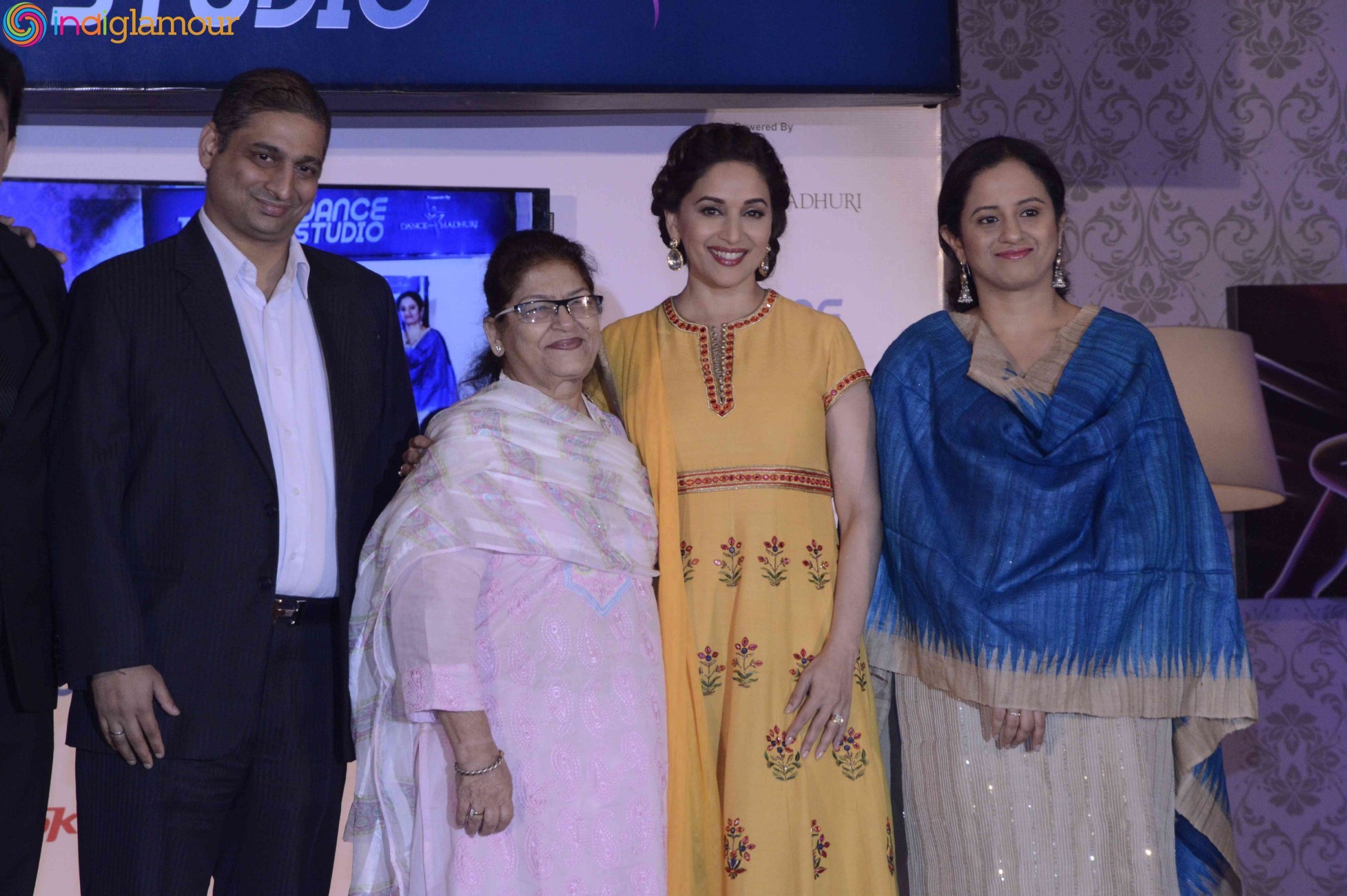 Madhuri Dixit at Tata Sky launches Dance Studio Event Stills Event hd photo