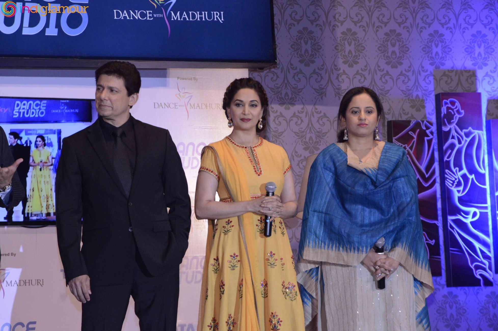 Madhuri Dixit at Tata Sky launches Dance Studio Event Stills Event hd photo