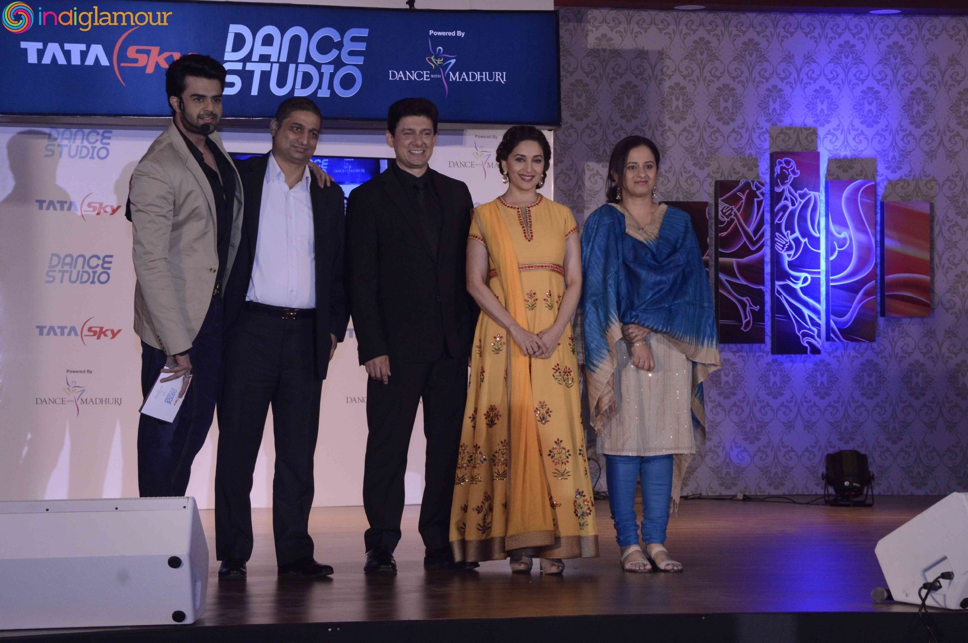 Madhuri Dixit at Tata Sky launches Dance Studio Event Stills Event hd photo