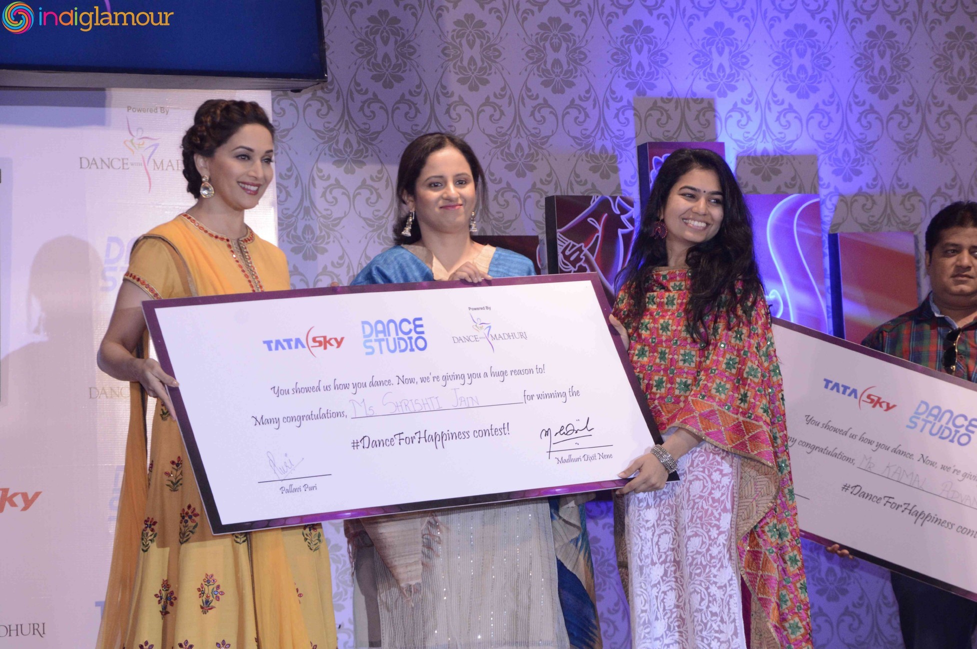 Madhuri Dixit at Tata Sky launches Dance Studio Event Stills Event hd photo