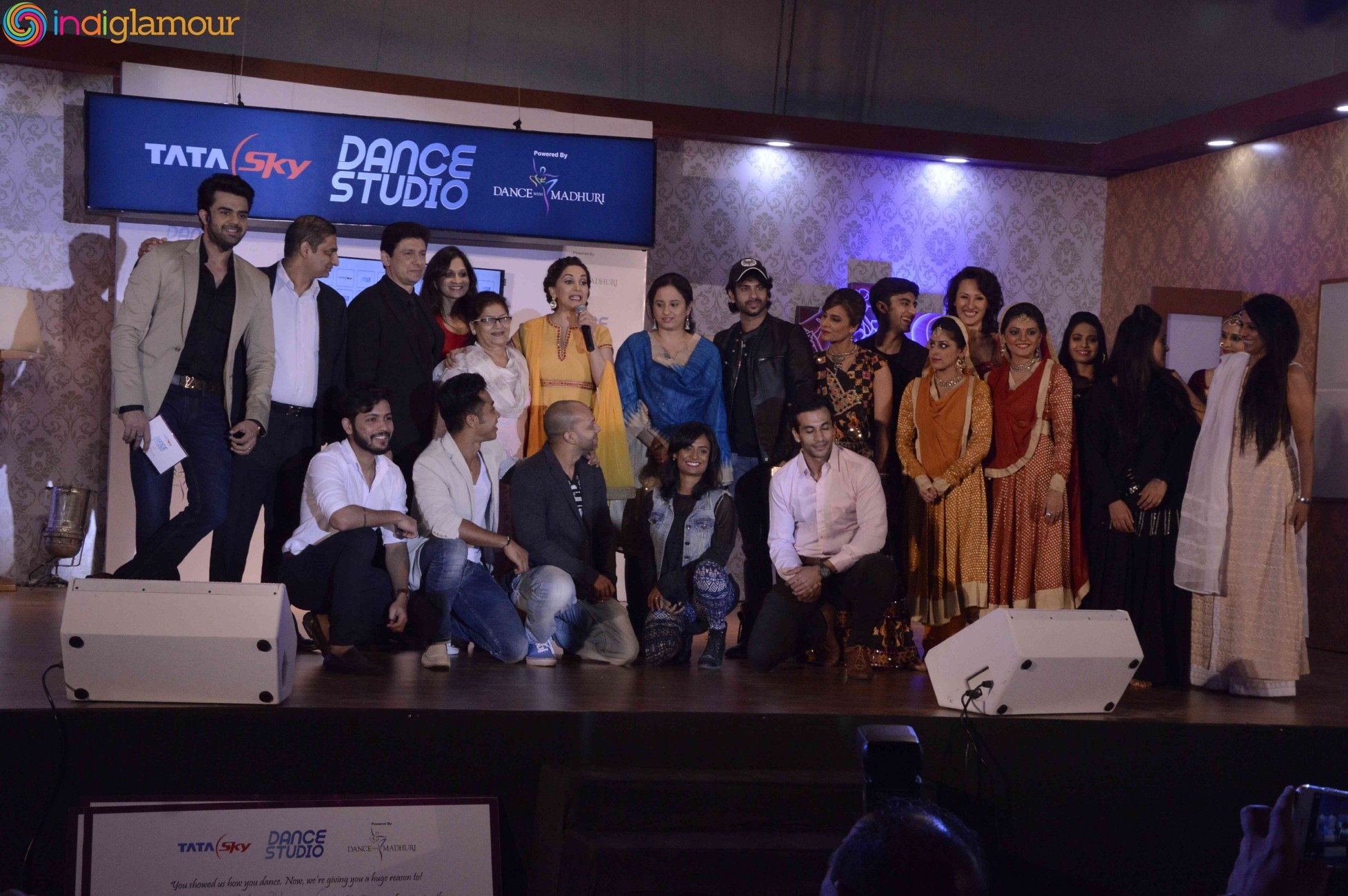 Madhuri Dixit at Tata Sky launches Dance Studio Event Stills Event hd photo