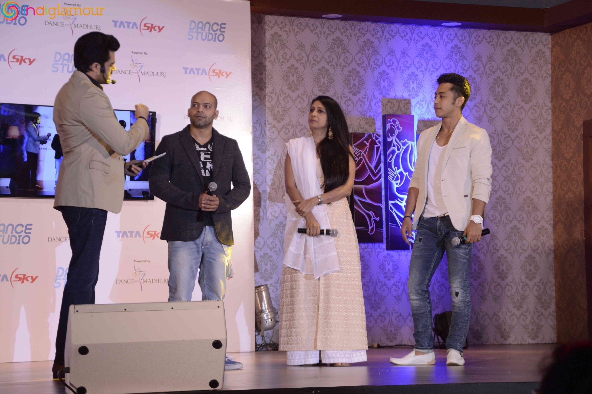 Madhuri Dixit at Tata Sky launches Dance Studio Event Stills Event hd photo