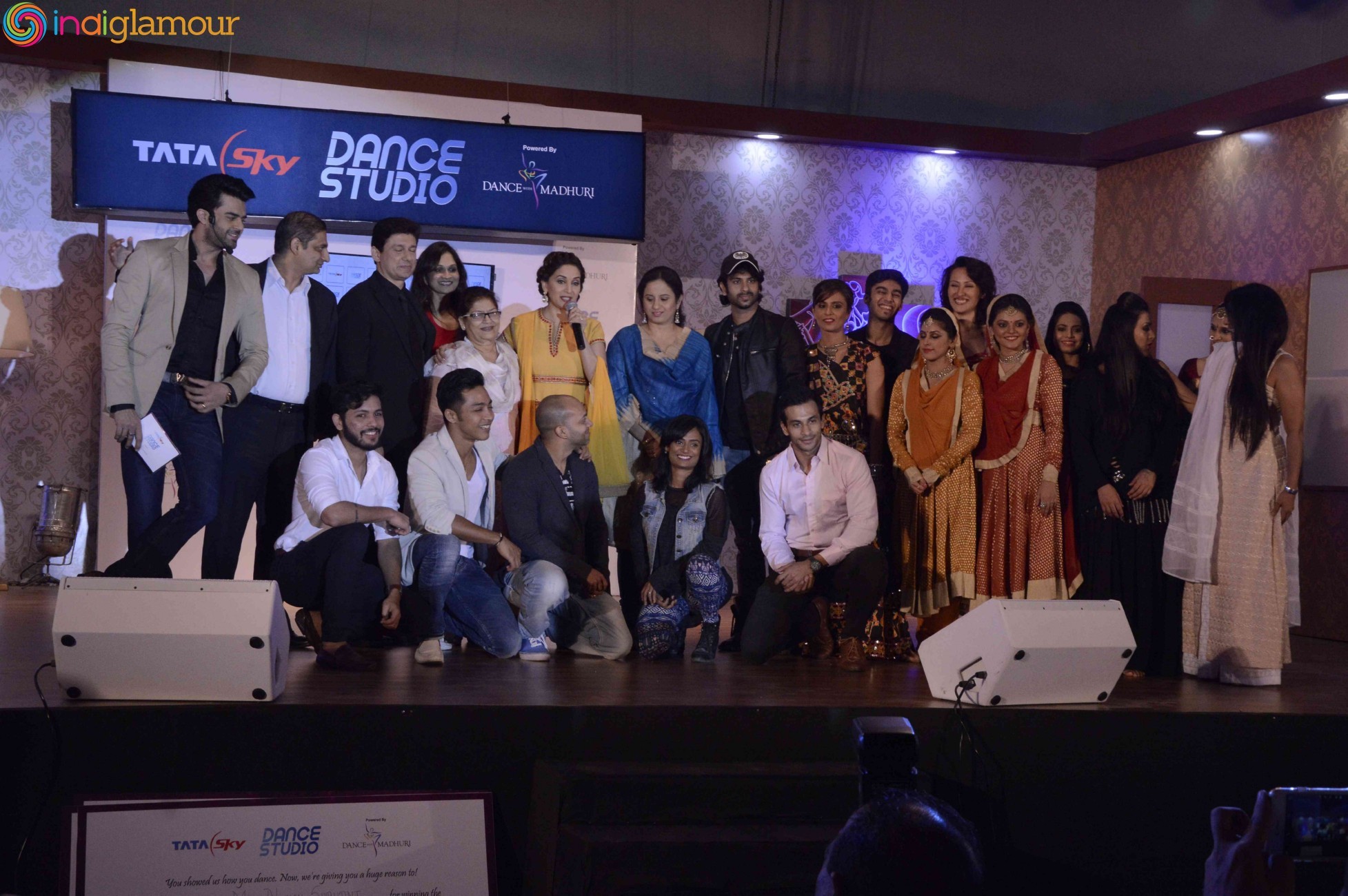 Madhuri Dixit at Tata Sky launches Dance Studio Event Stills Event hd photo