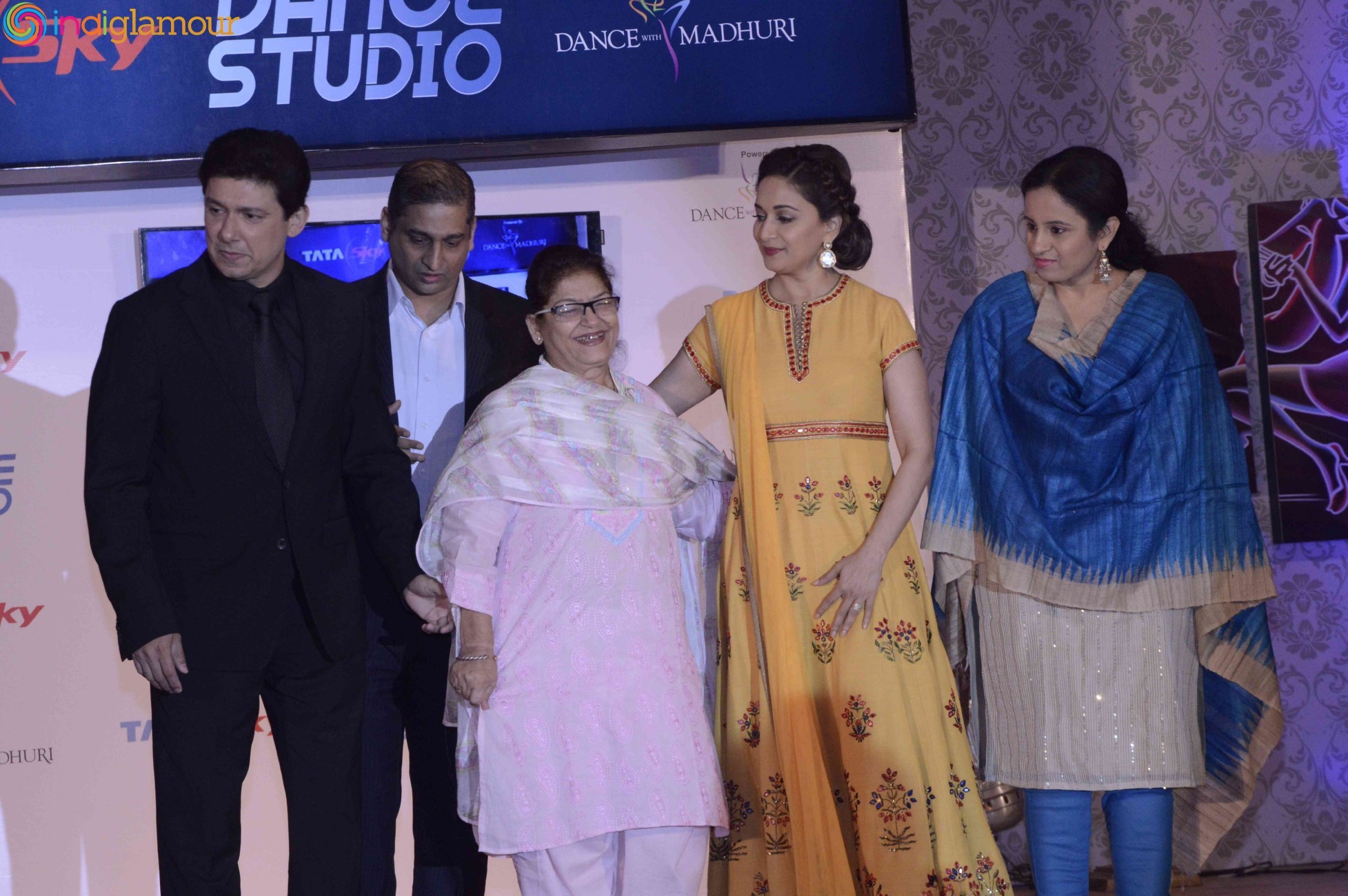 Madhuri Dixit at Tata Sky launches Dance Studio Event Stills Event hd photo