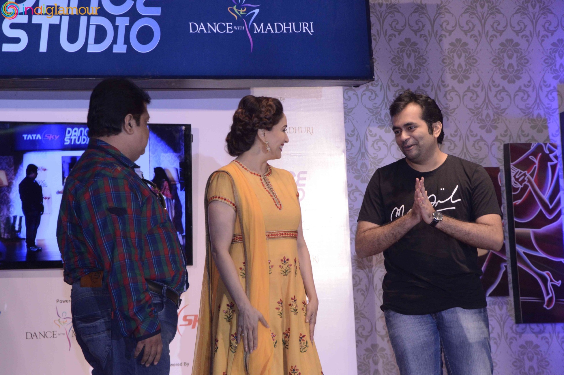 Madhuri Dixit at Tata Sky launches Dance Studio Event Stills Event hd photo
