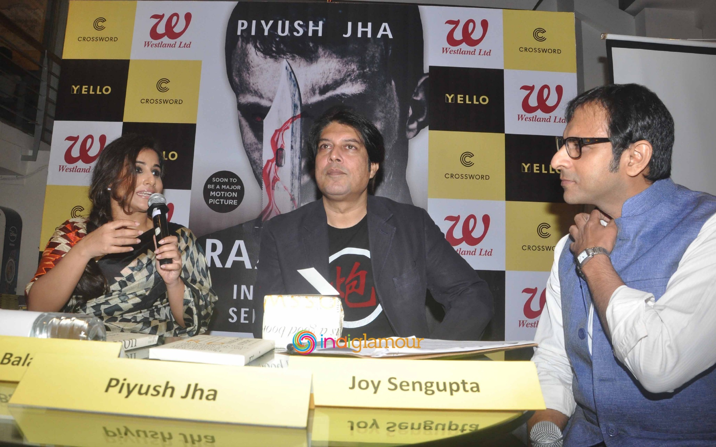 Vidya Balan Launches Piyush Jhas Book Raakshas Event hd photo