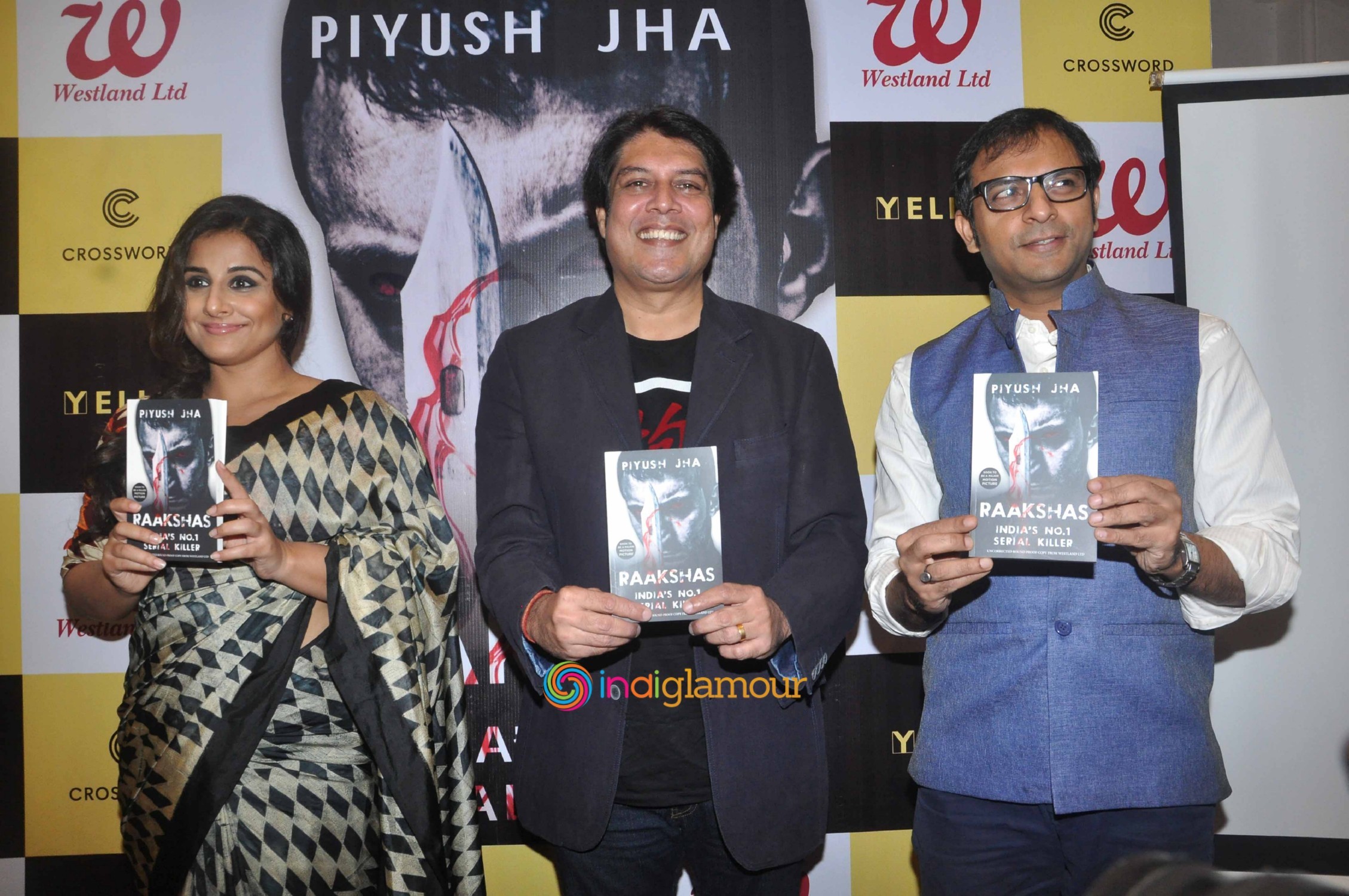 Vidya Balan Launches Piyush Jhas Book Raakshas Event hd photo