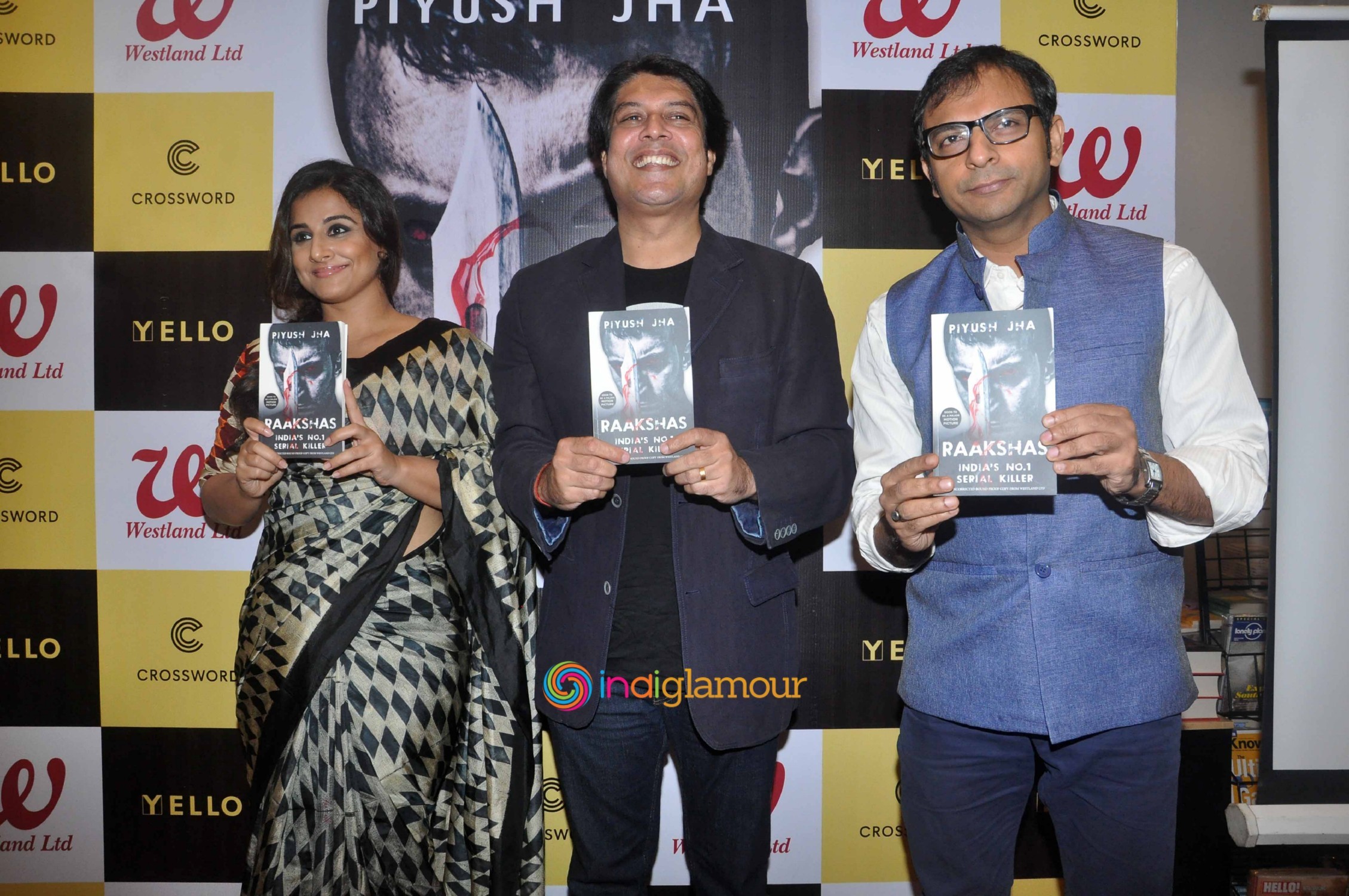 Vidya Balan Launches Piyush Jhas Book Raakshas Event hd photo