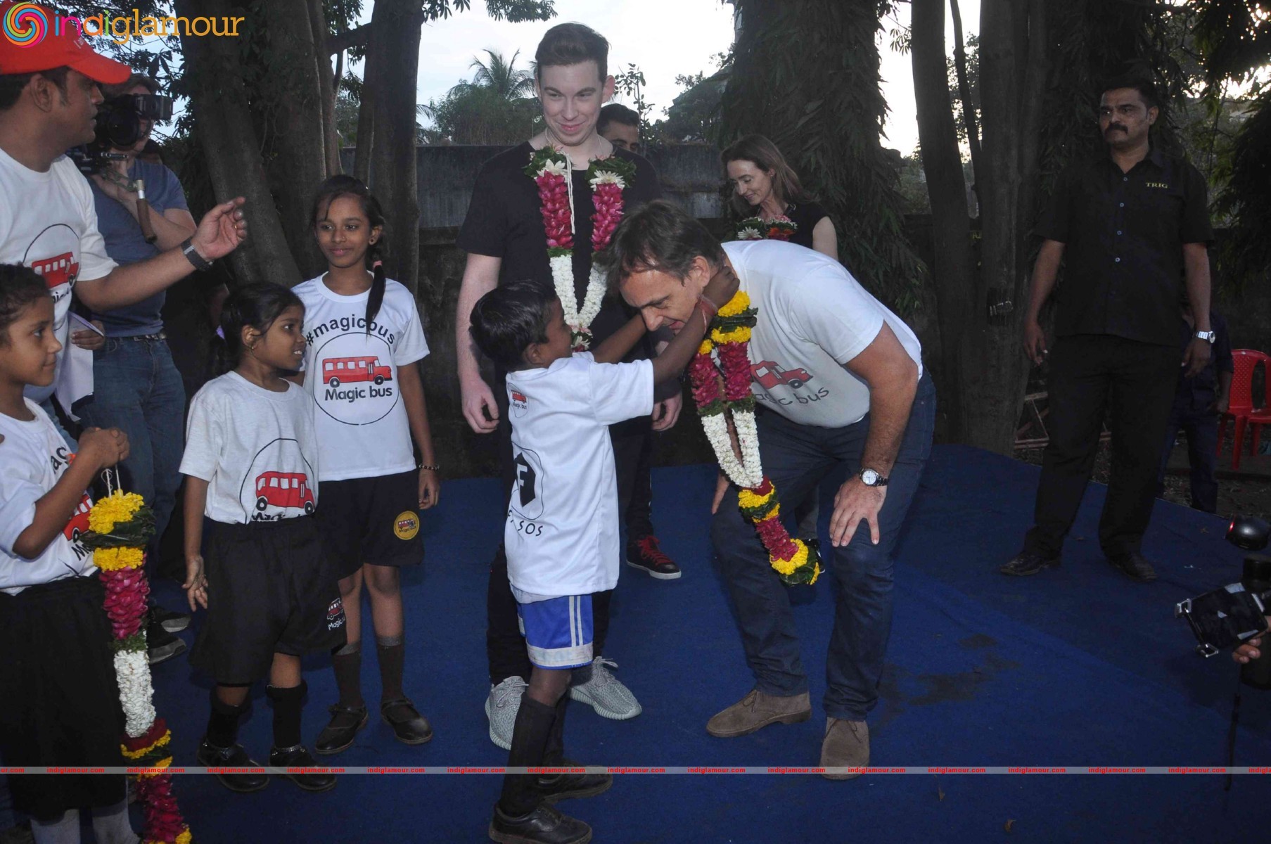 DJ Hardwell visits Magic Bus Foundation Event hd photo