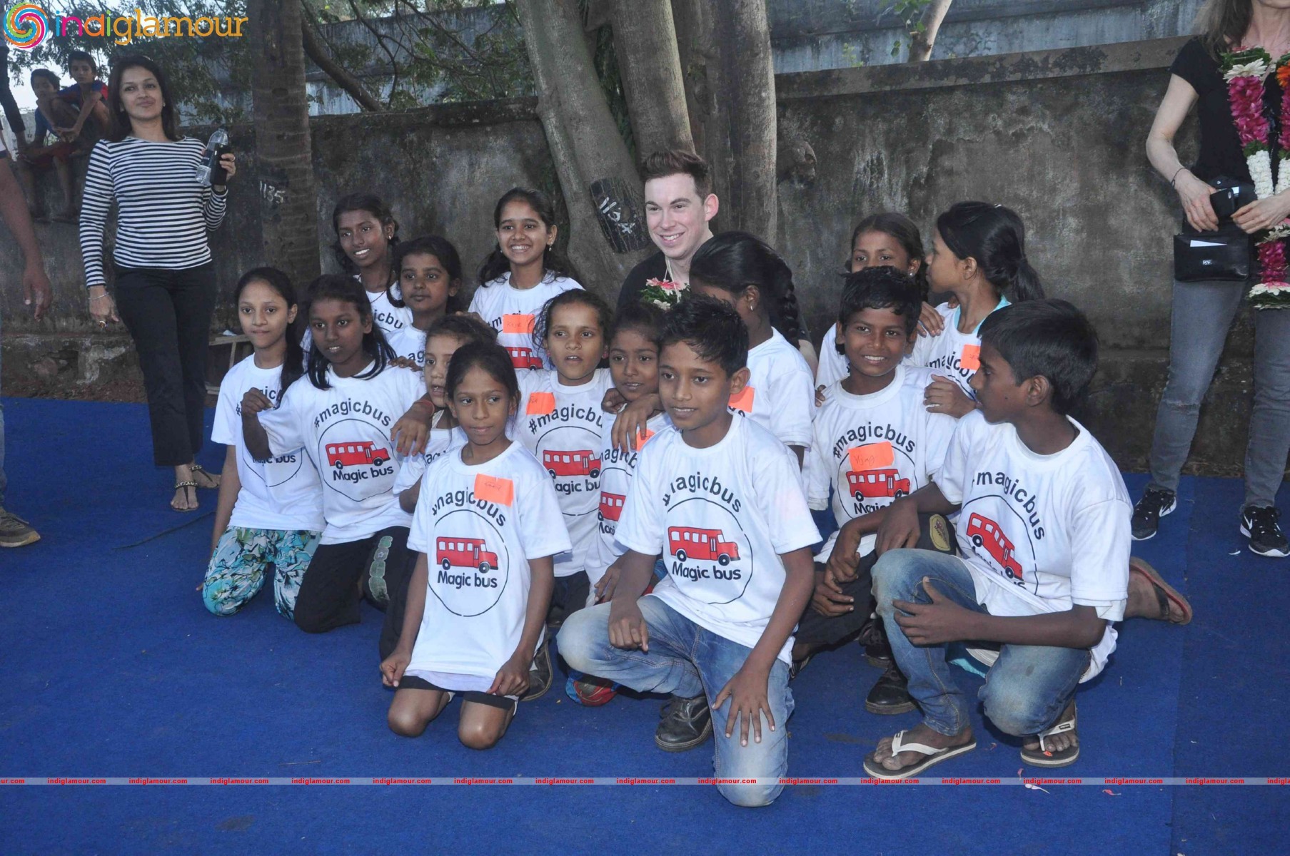 DJ Hardwell visits Magic Bus Foundation Event hd photo