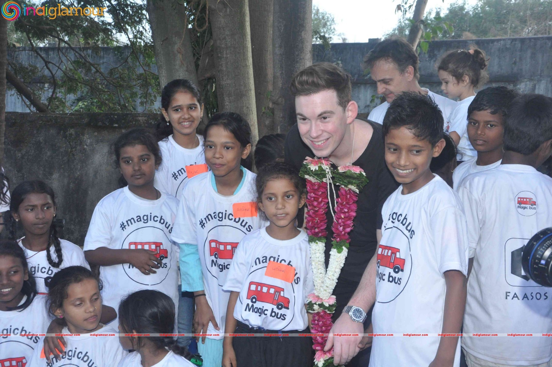 DJ Hardwell visits Magic Bus Foundation Event hd photo