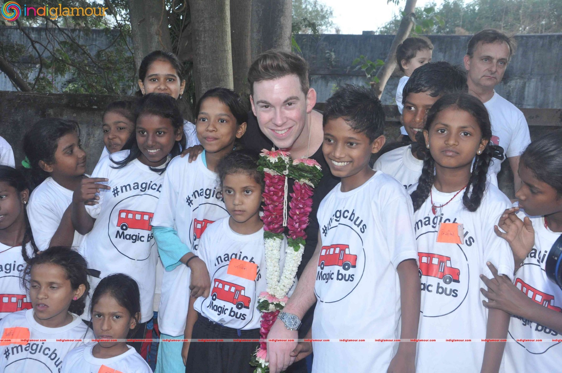 DJ Hardwell visits Magic Bus Foundation Event hd photo