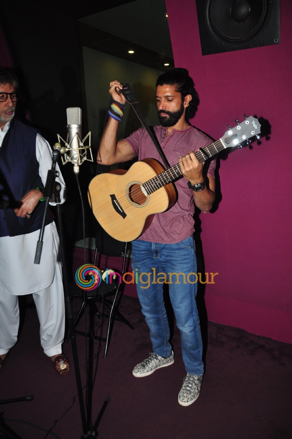 Song Recording of Film Wazir in Mumbai Event hd photo