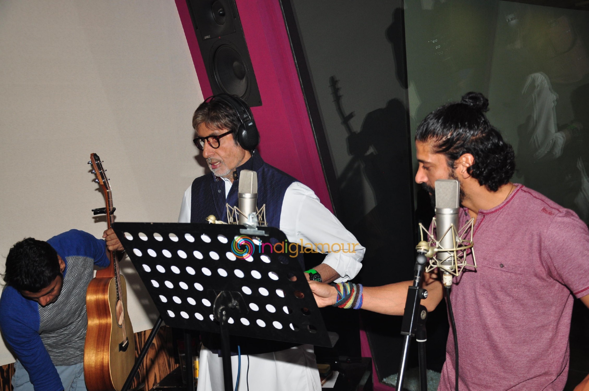 Song Recording of Film Wazir in Mumbai Event hd photo