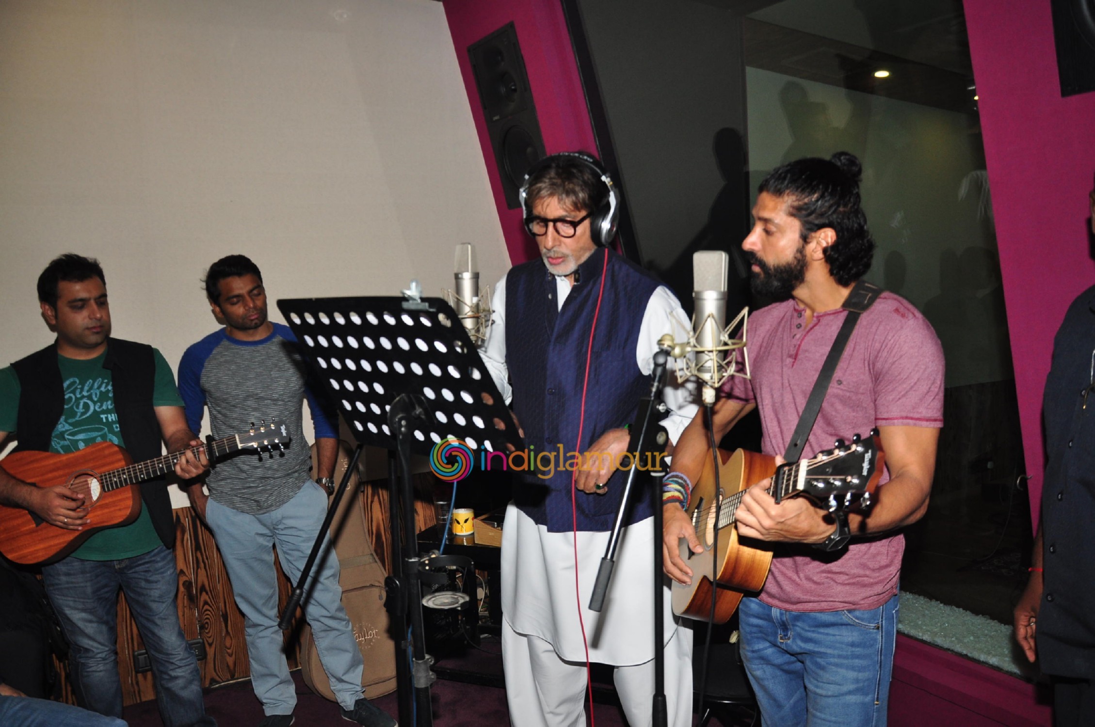 Song Recording of Film Wazir in Mumbai Event hd photo