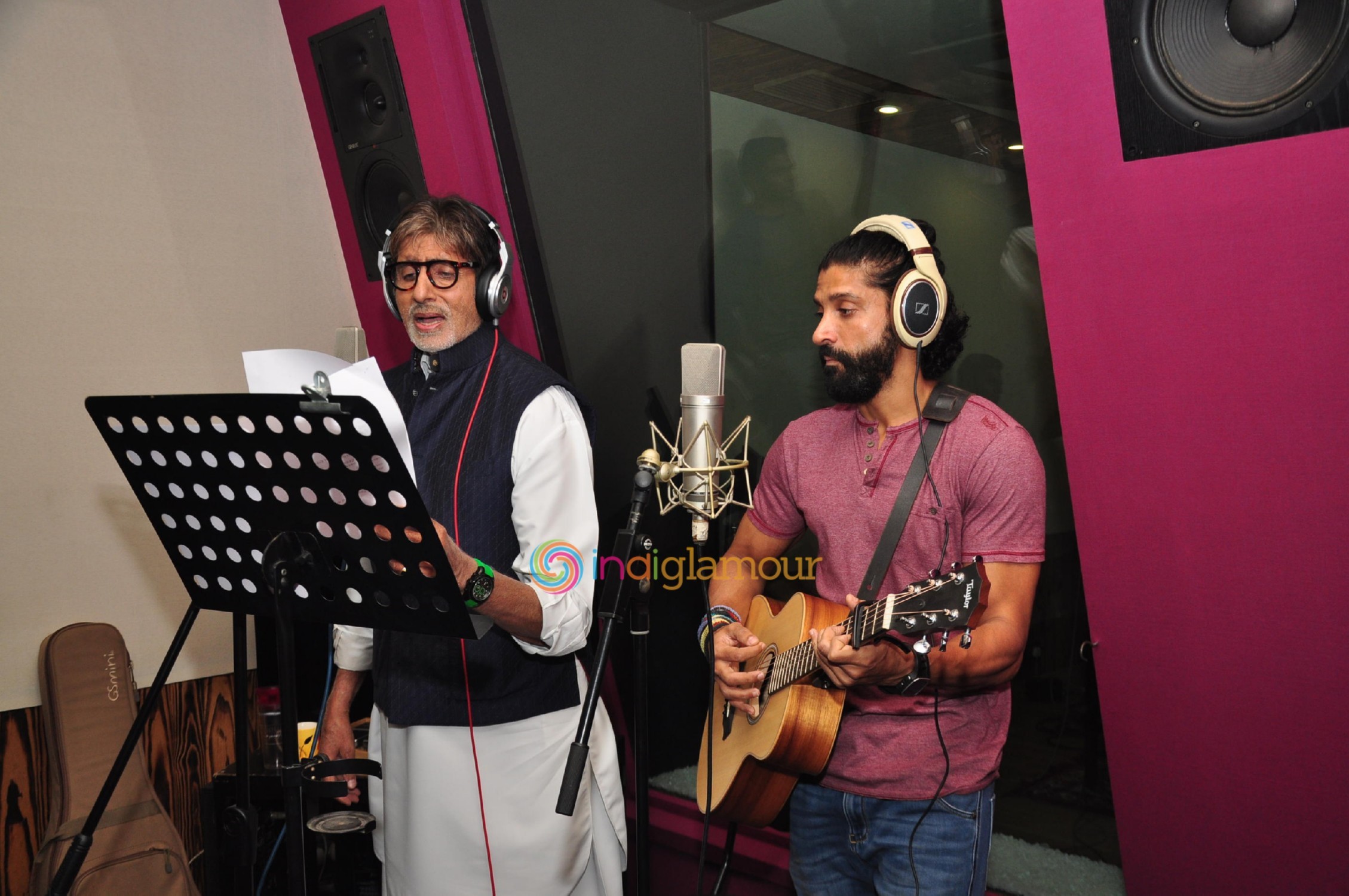 Song Recording of Film Wazir in Mumbai Event hd photo